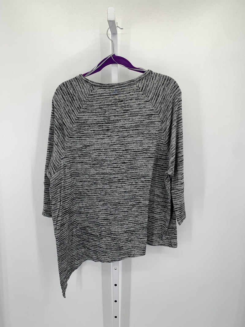 A.N.A. Size Medium Misses 3/4 Sleeve Shirt