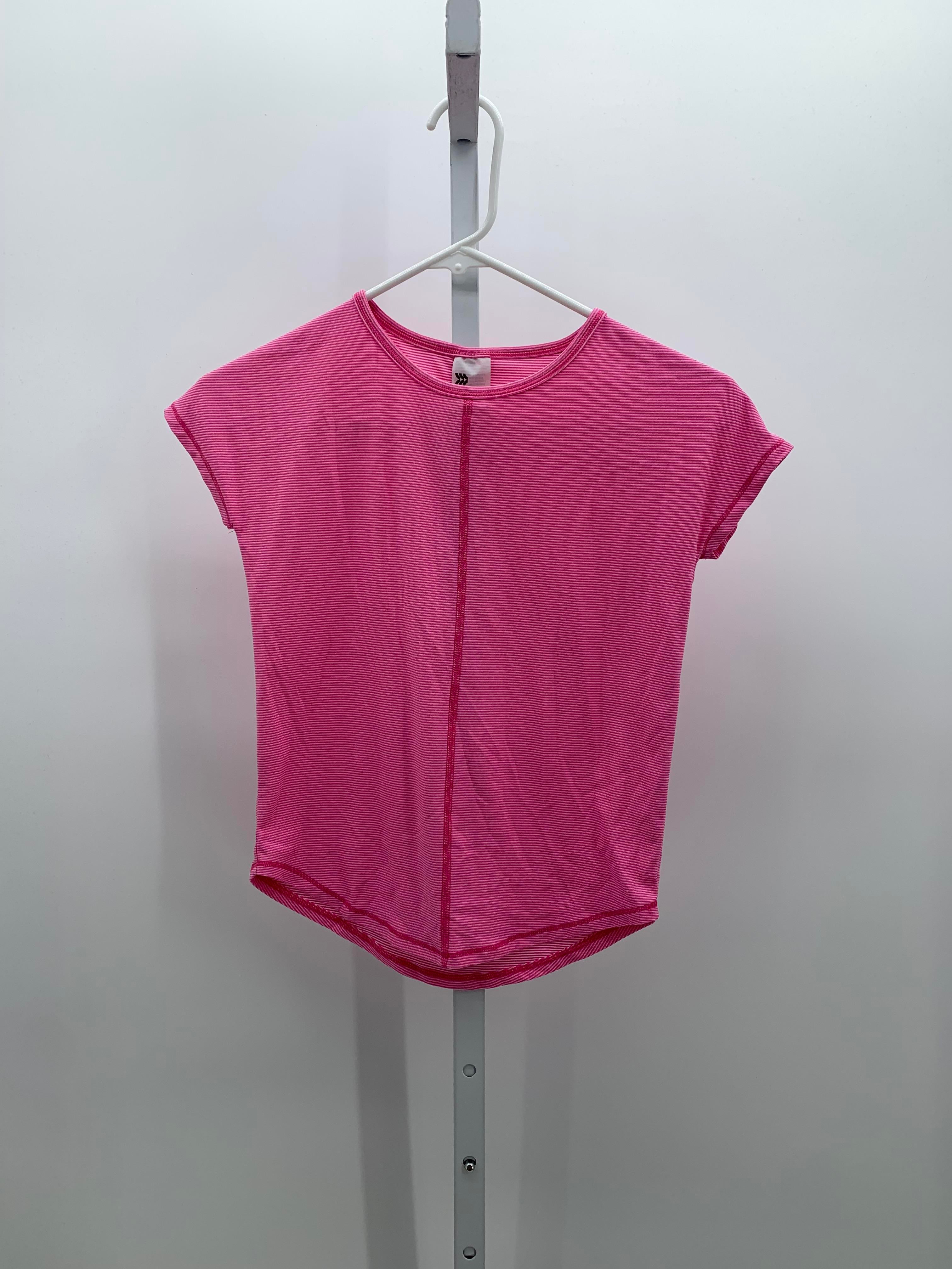 All In Motion Size 7-8 Girls Short Sleeve Shirt