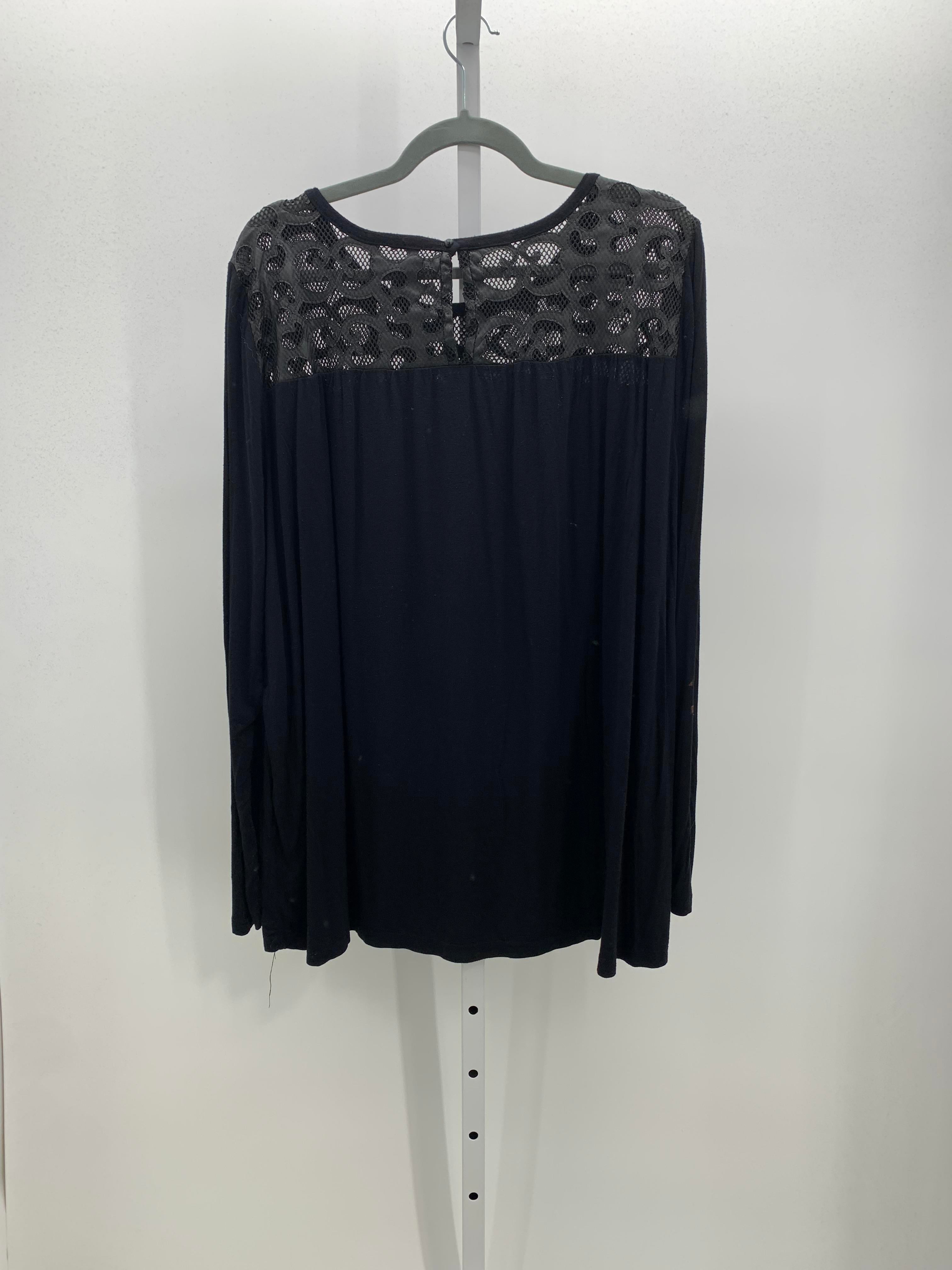 Lane Bryant Size 18/20 W Womens Long Sleeve Shirt