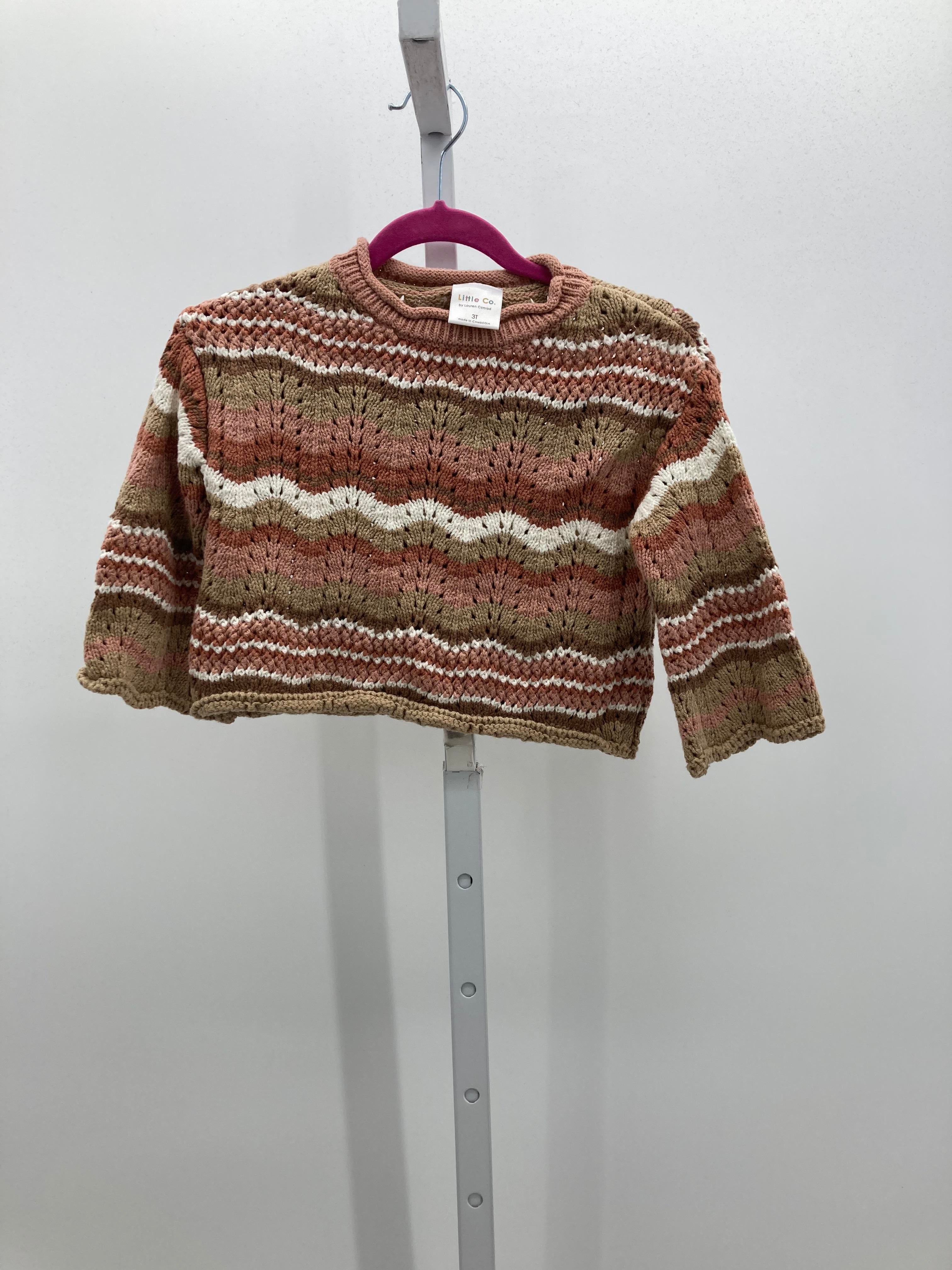 Lauren Conrad Size 3T Girls Long Sleeve Sweater