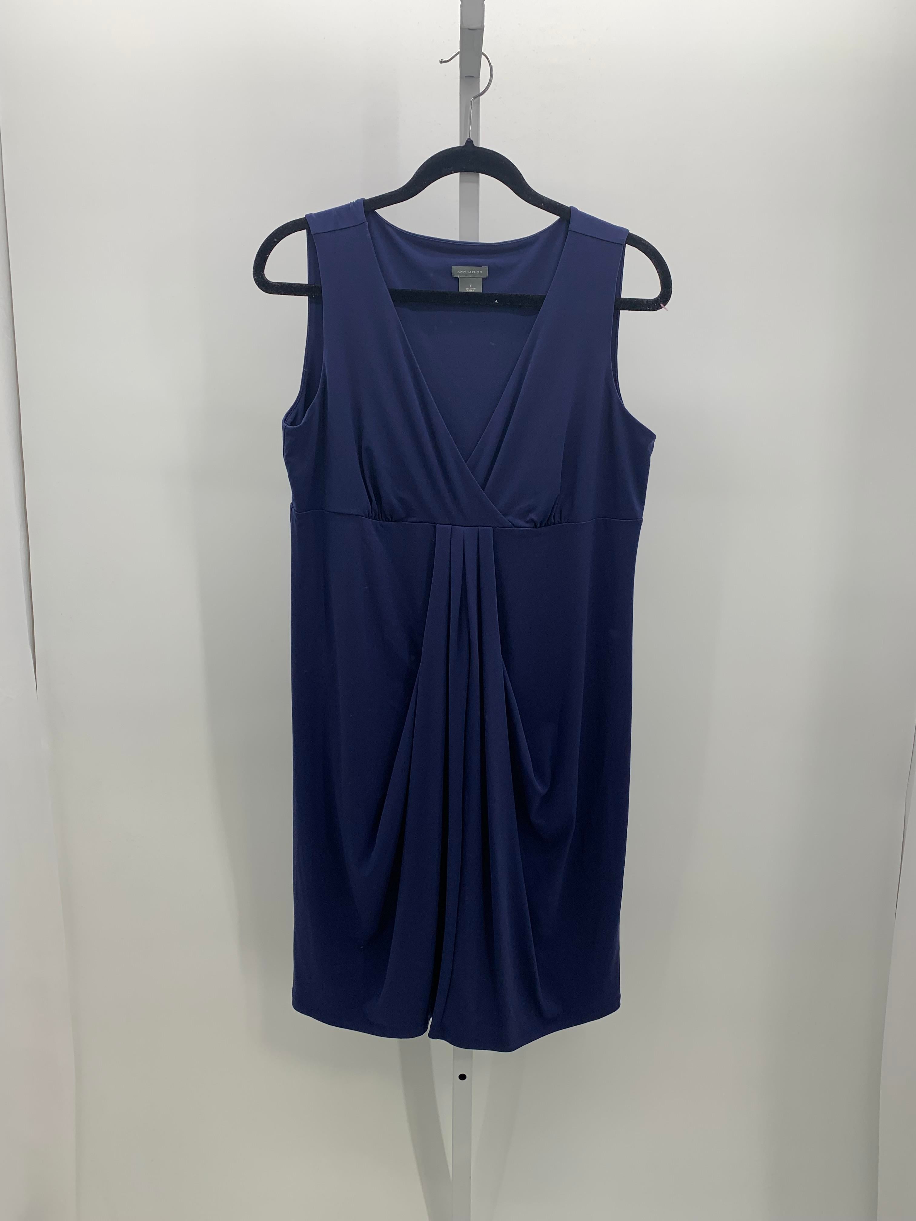 Ann Taylor Size Large Petite Petite Sleeveless Dress