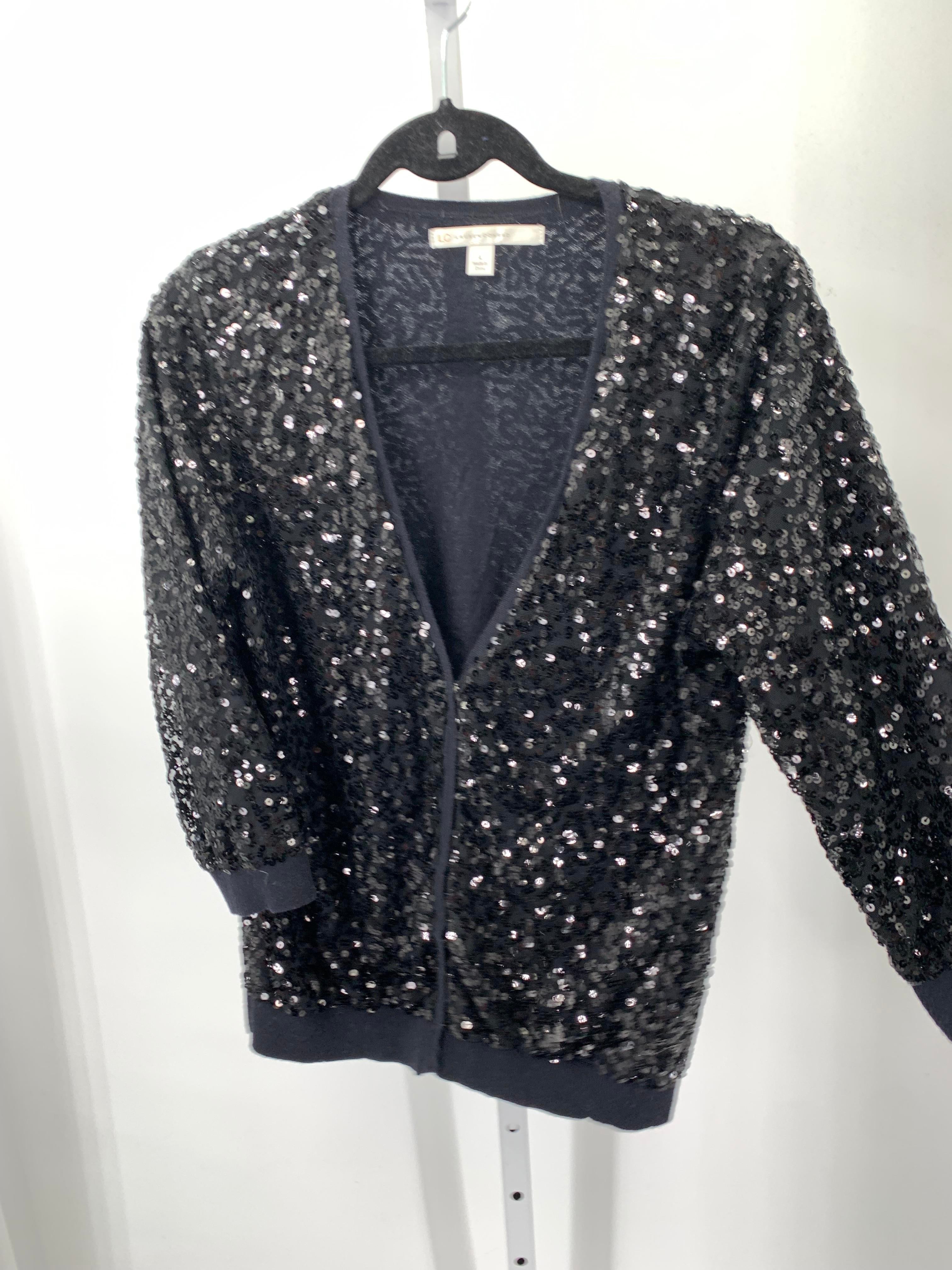 Lauren Conrad Size Large Misses 3/4 Sleeve Sweater