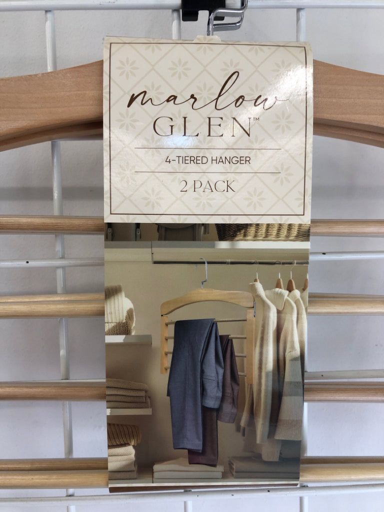 2 NIP 4TIER HANGER PACK.