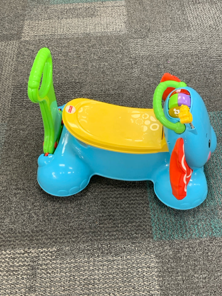 Fisher-Price 3-in-1 Bounce, Stride and Ride Elephant