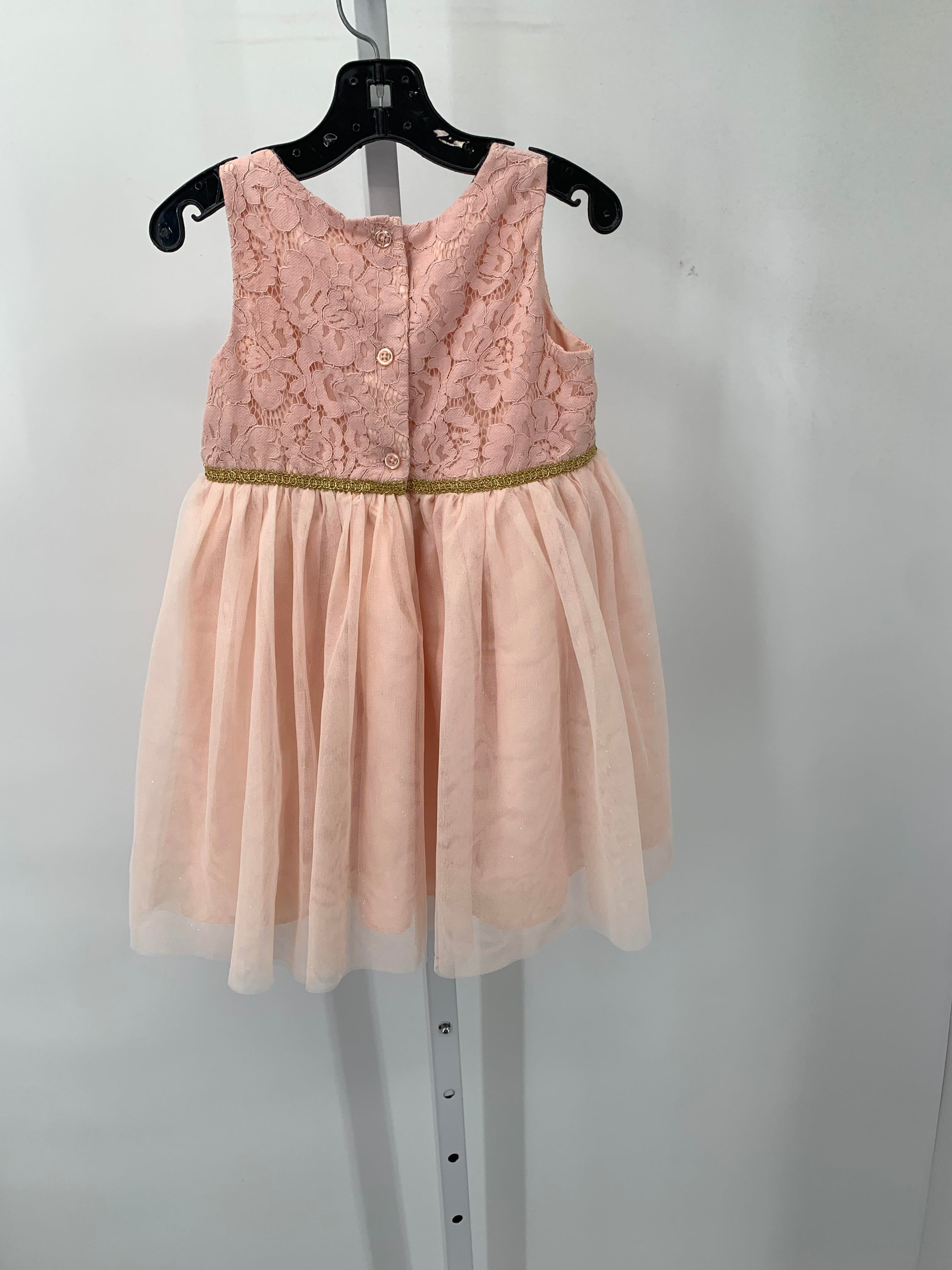 Size 3T Girls Sleeveless Dress