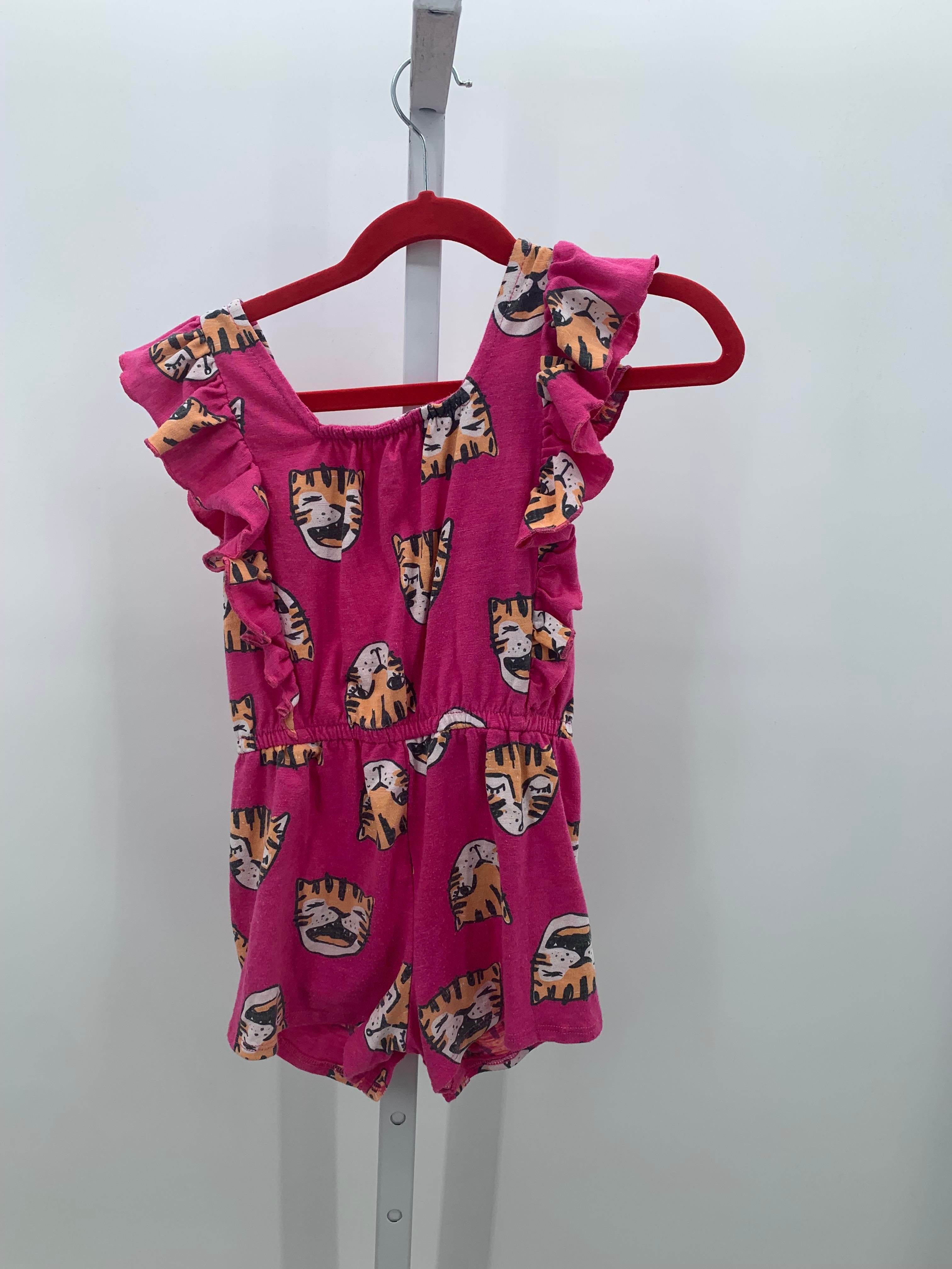 Cat & Jack Size 3T Girls Short Slv. Romper