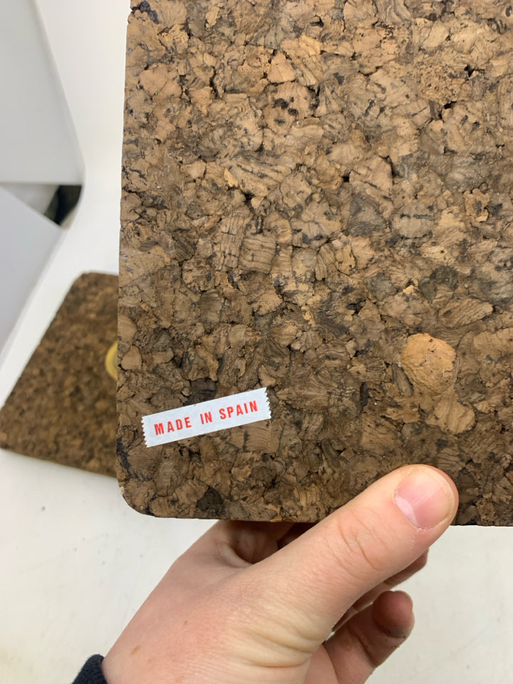 VTG PAALO CERVANTES LTD CORK CIGAR BOX MADE IN SPAIN.