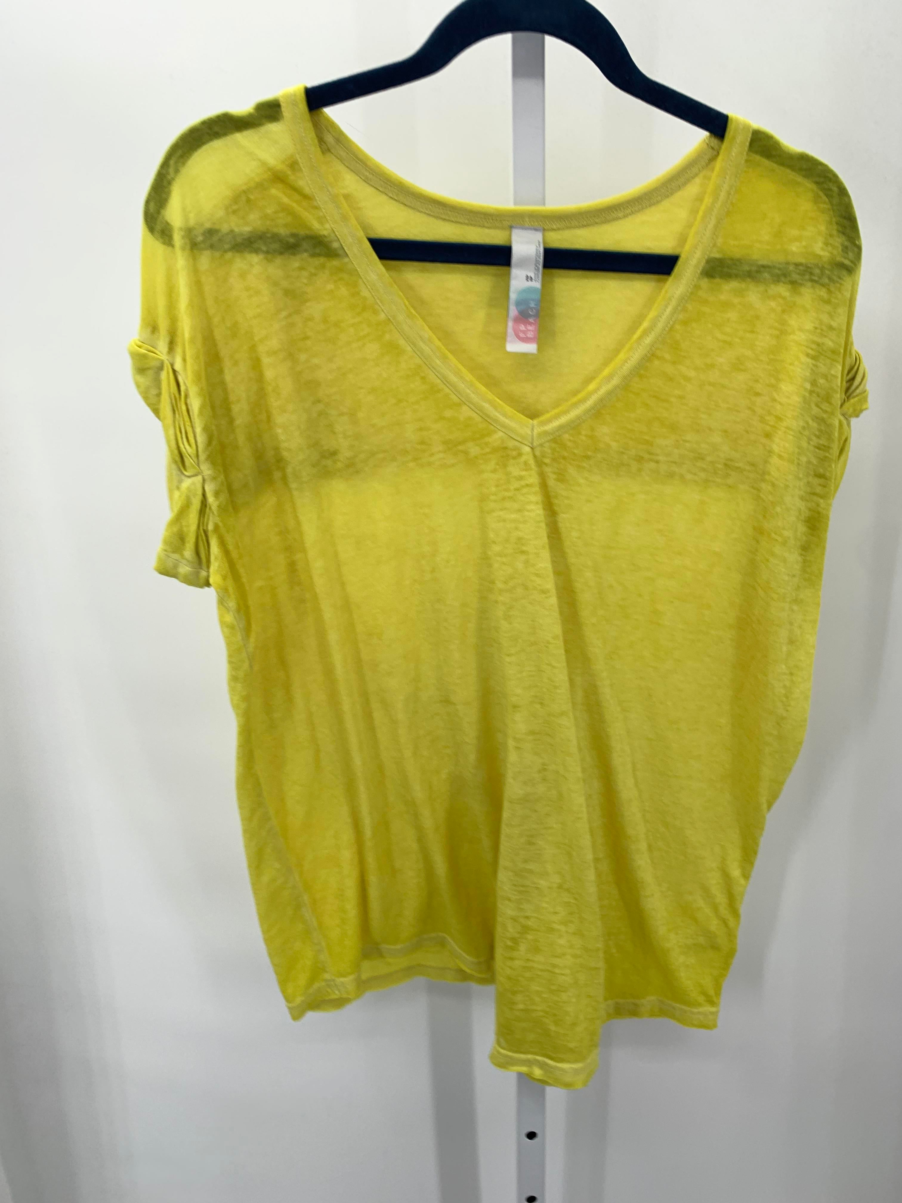 Free People Size X Small Misses Short Sleeve Shirt