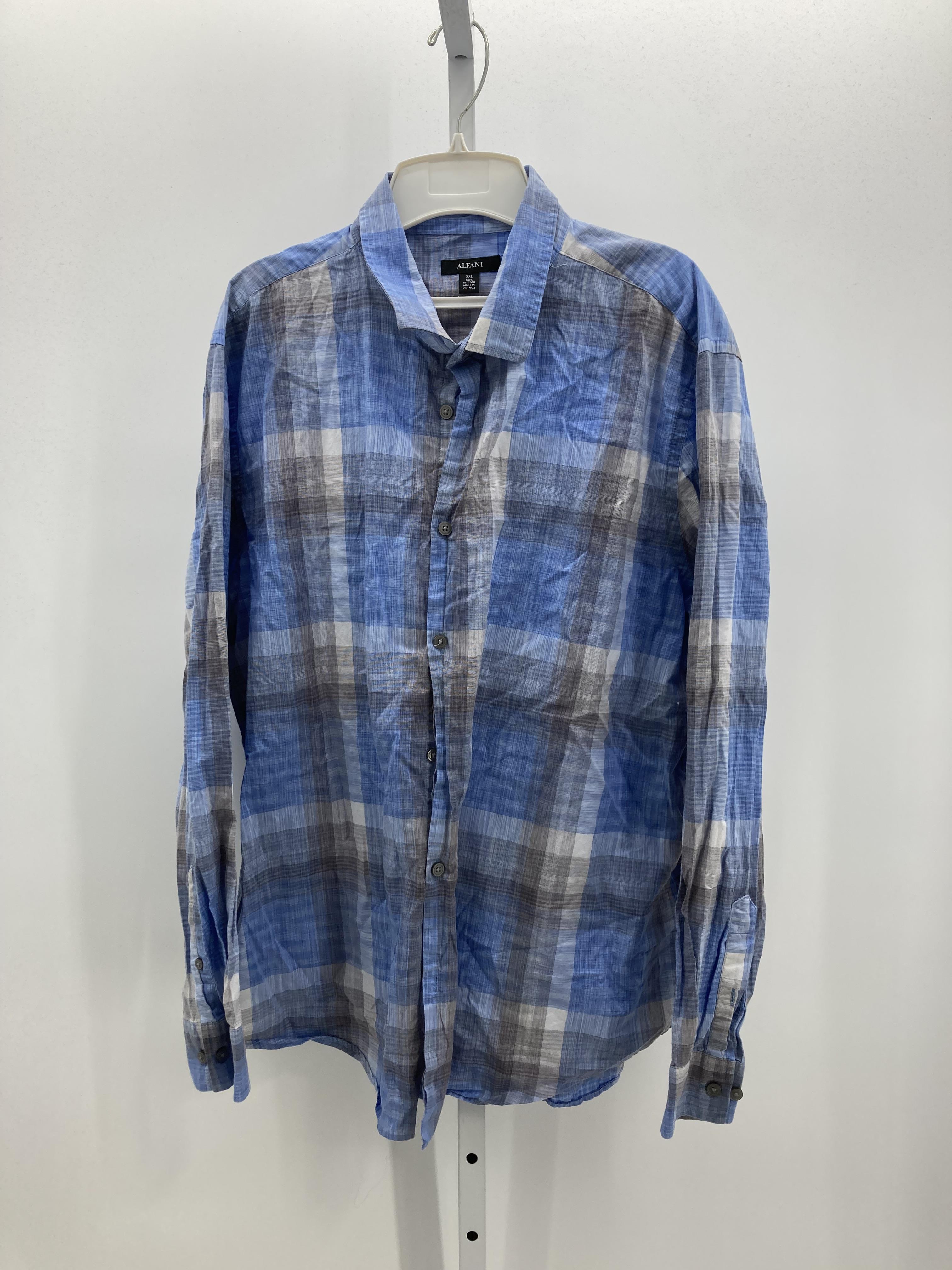 PLAID BTN DOWN