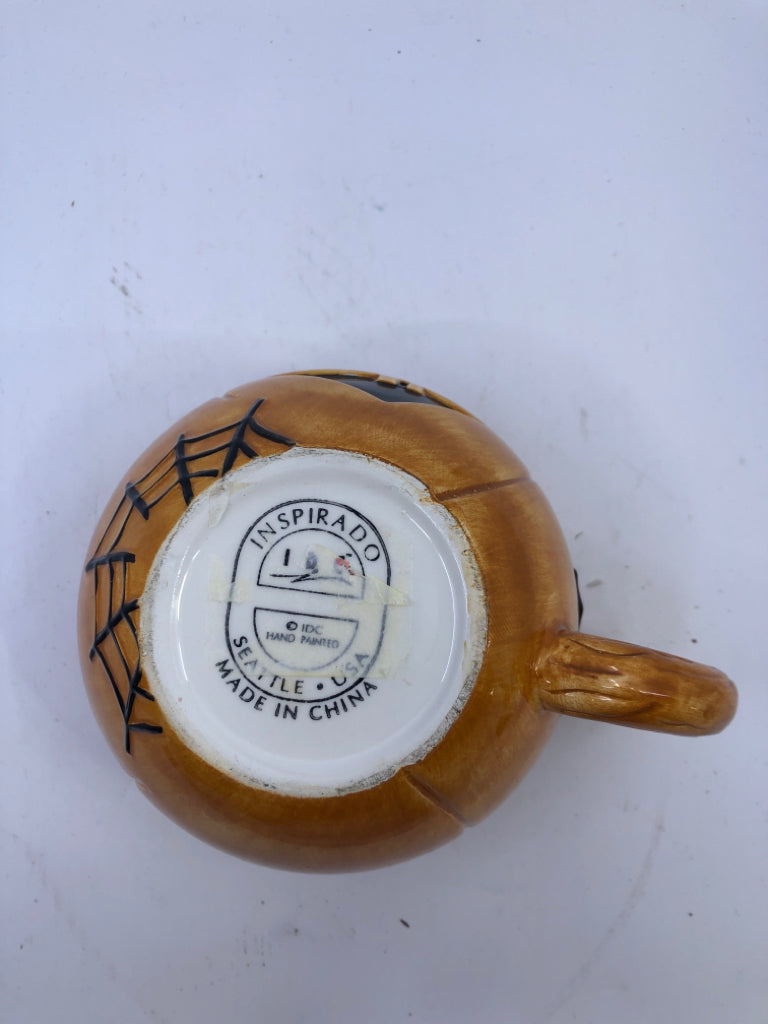 LARGE JACK O LANTERN MUG.