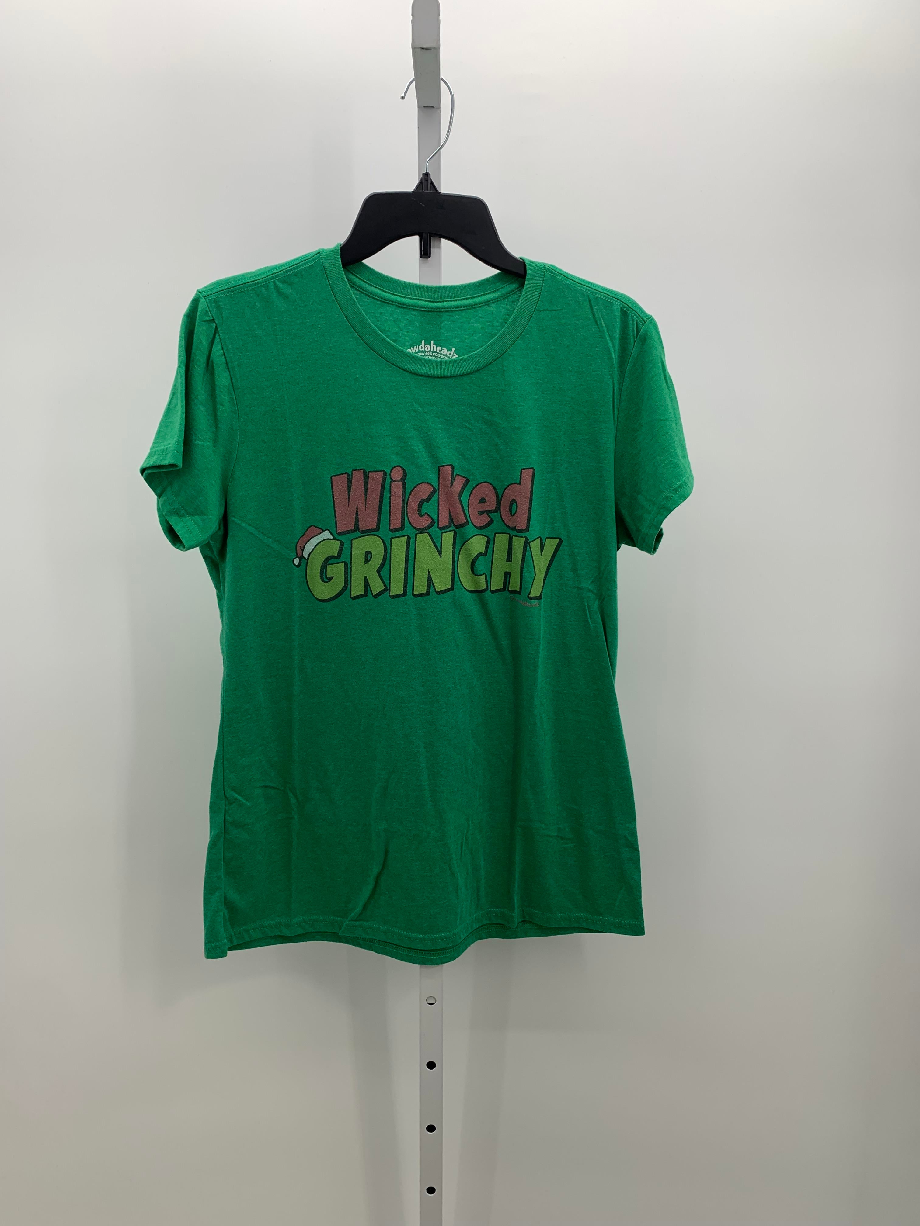 SHORT SLV SHIRT WICKED GRINCHY.
