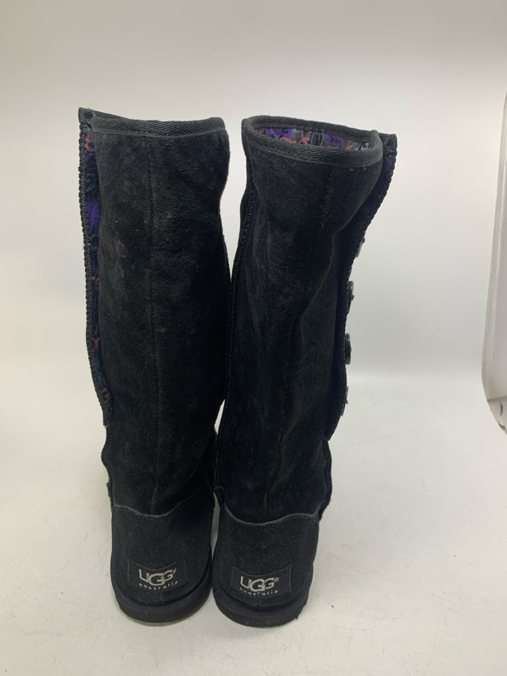 UGG 3387 Lo Pro Button Fold Over Boots