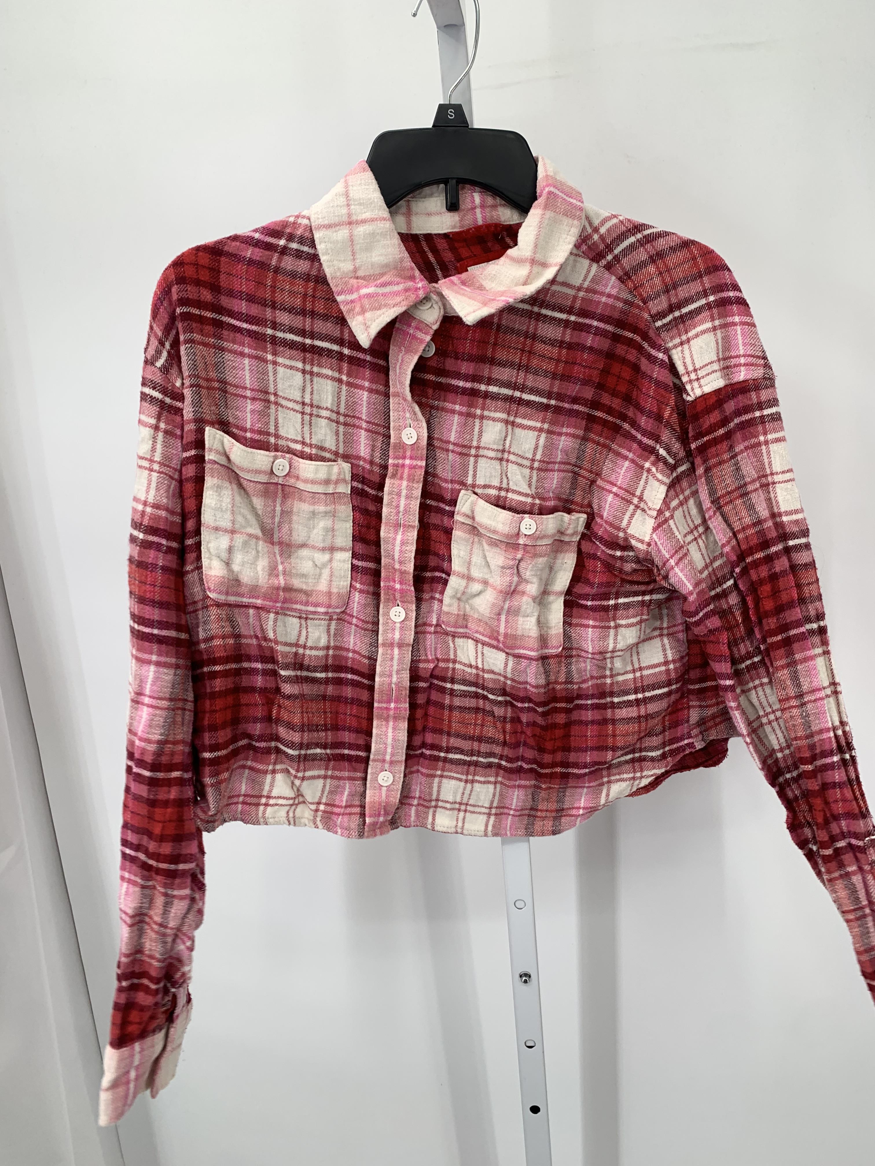 American Eagle Size Small Juniors Long Sleeve Shirt
