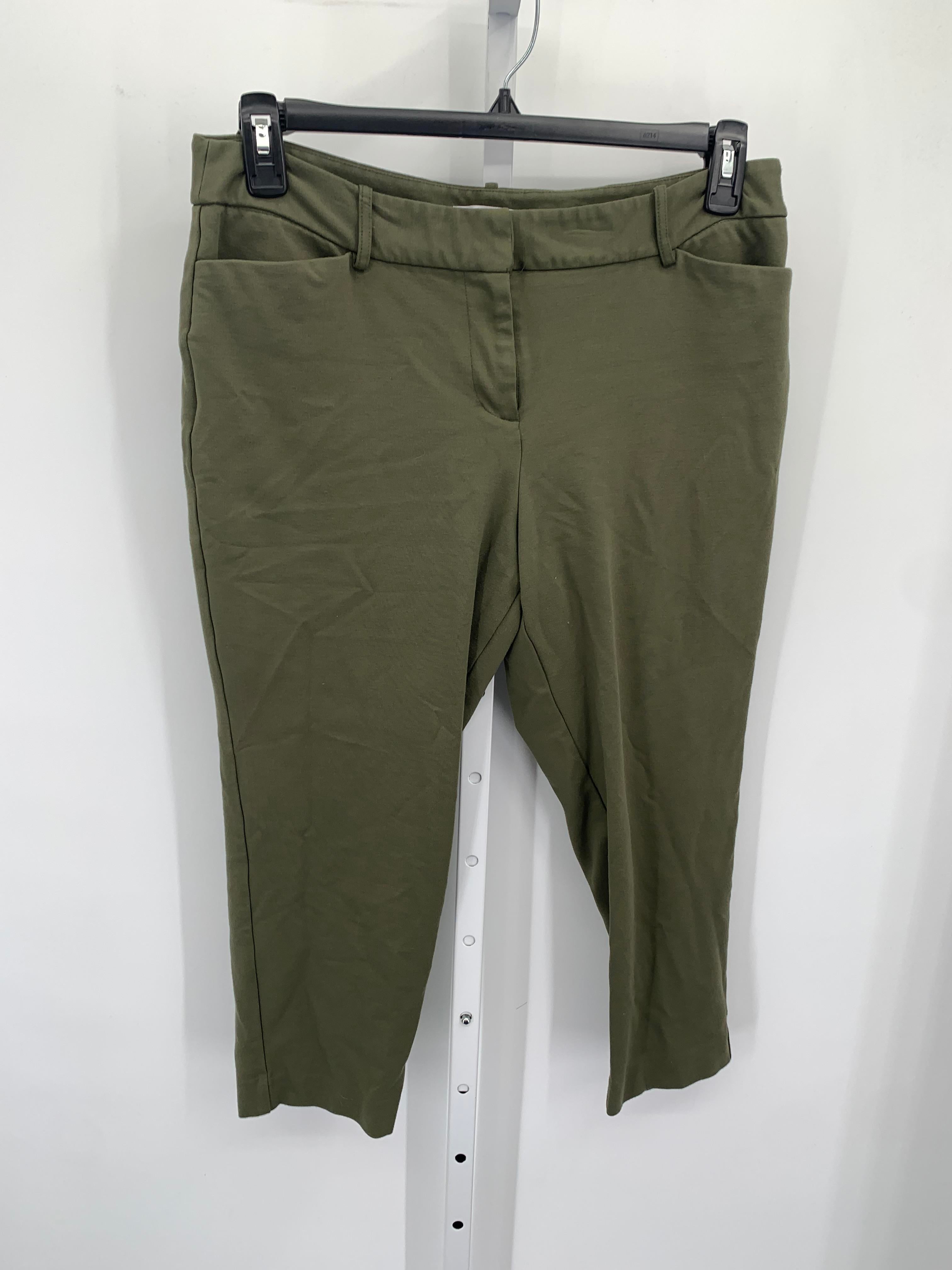 Liz Claiborne Size 14 Petite Petite Cropped Pants