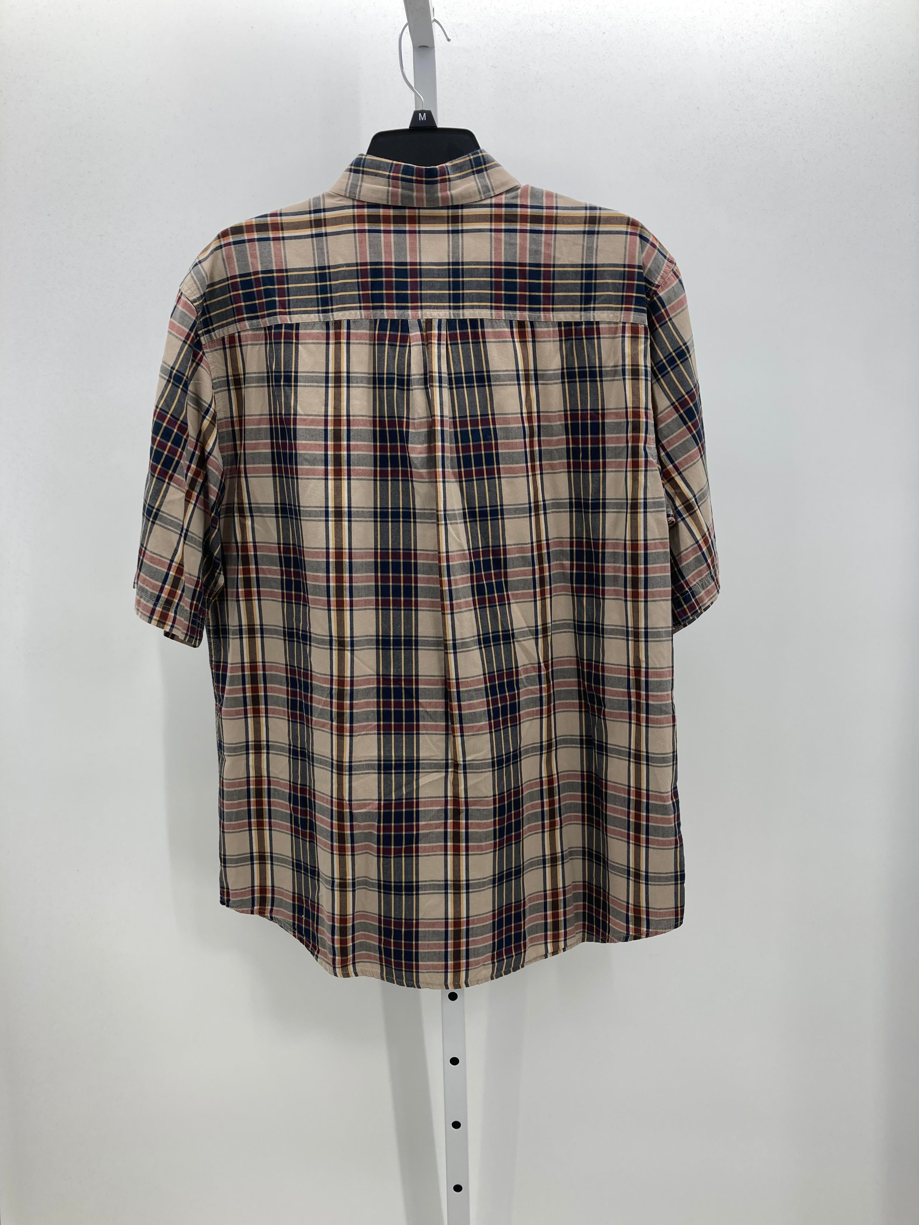 PLAID BTN DOWN