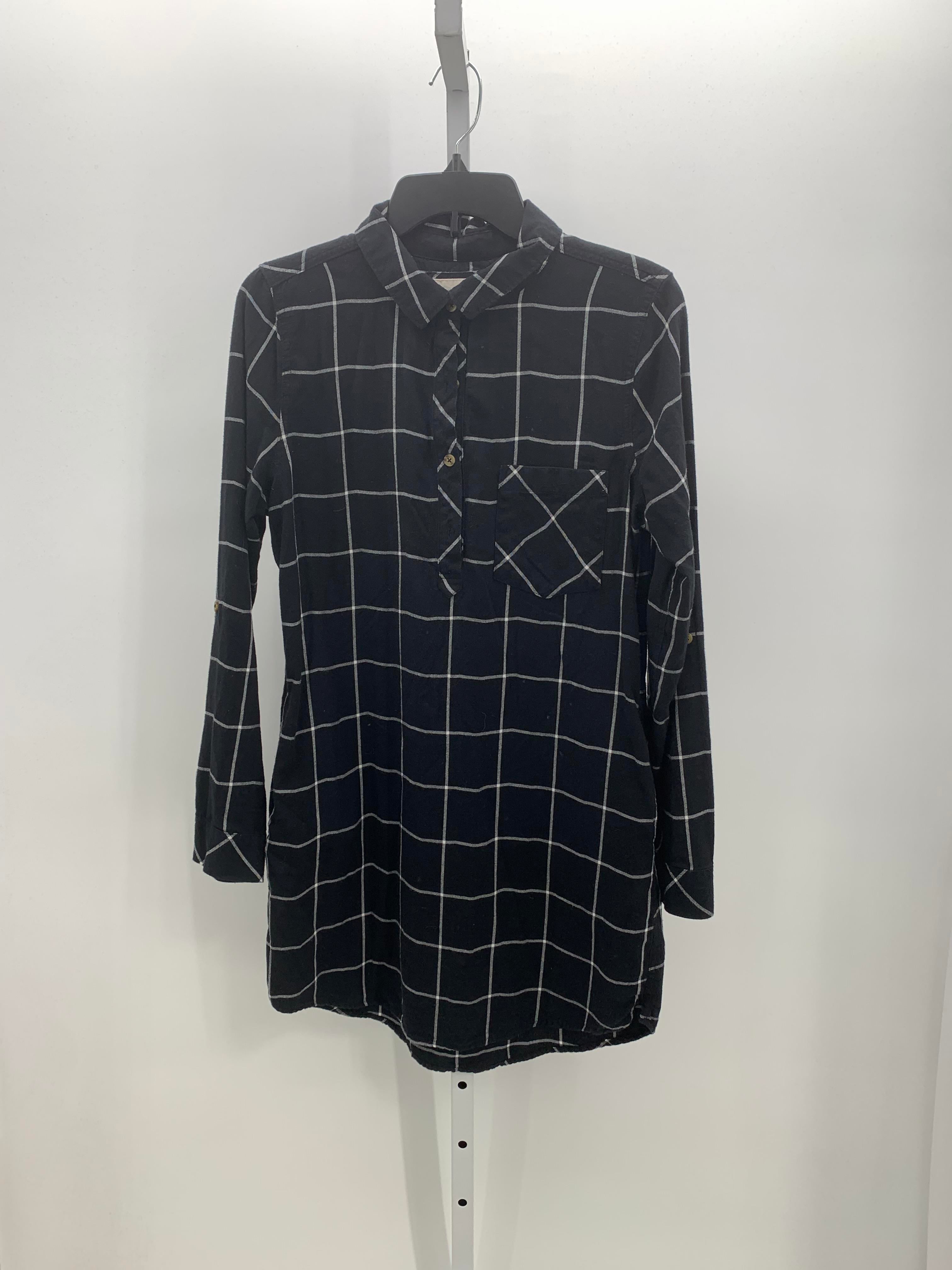 SO Size Large Juniors Long Sleeve Shirt