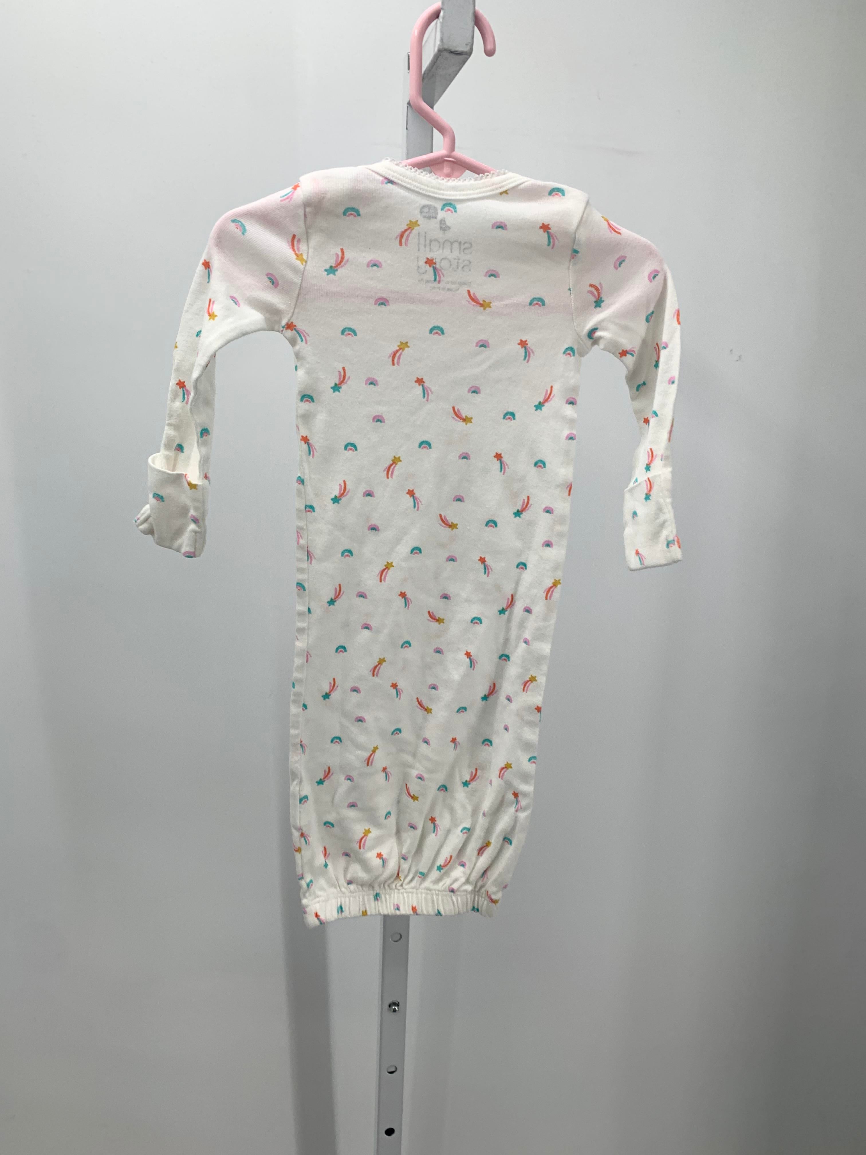 Size 0-6 Months Girls Gown Sleeper