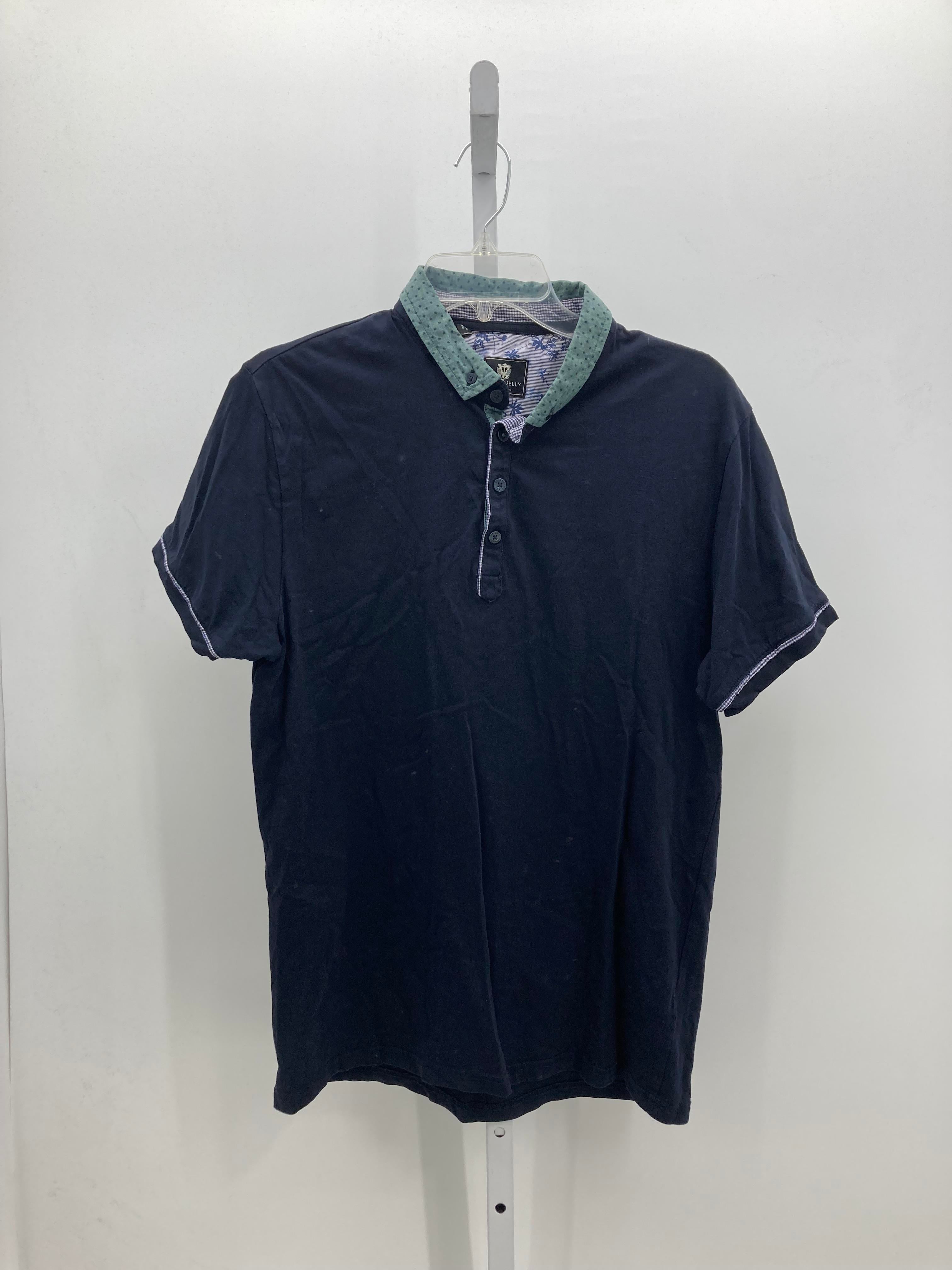 GREEN COLLAR KNIT POLO.