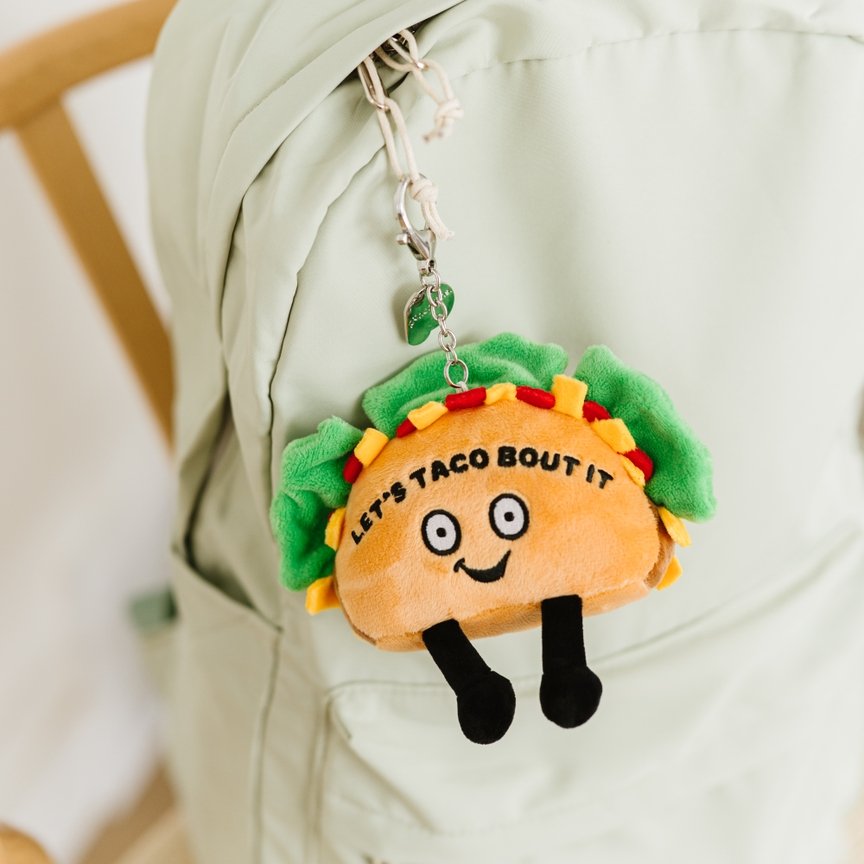 New Taco Plush Bag Charm