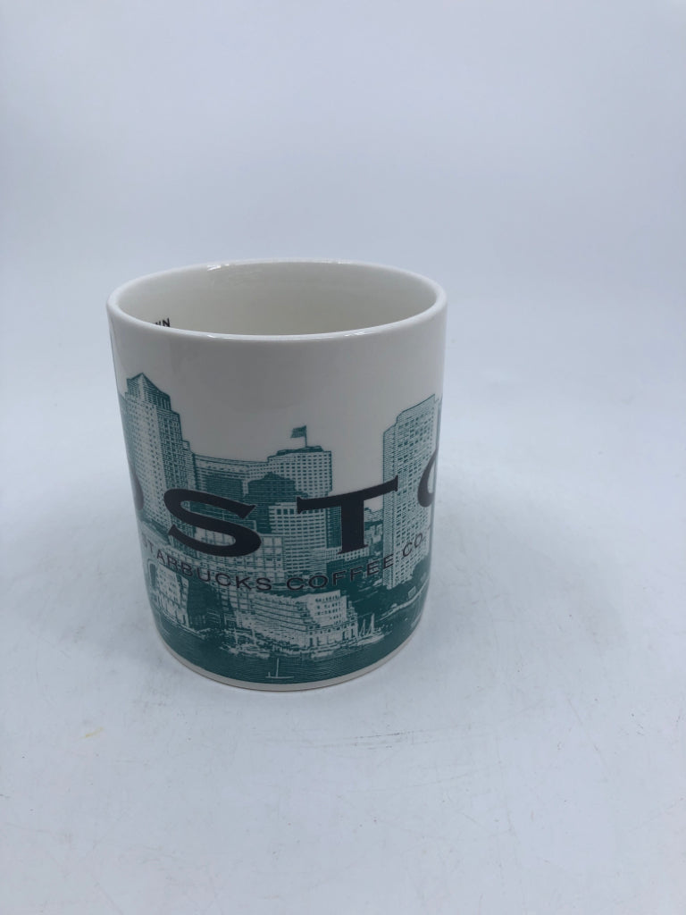 BOSTON CITY SCAPE STARBUCKS MUG.