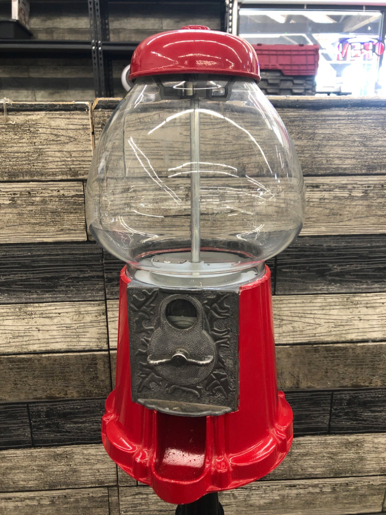 VTG-STYLE CAROUSEL INDUSTRIES GUMBALL MACHINE.