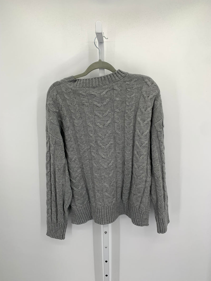 Time and Tru Size Medium Misses Long Slv Sweater