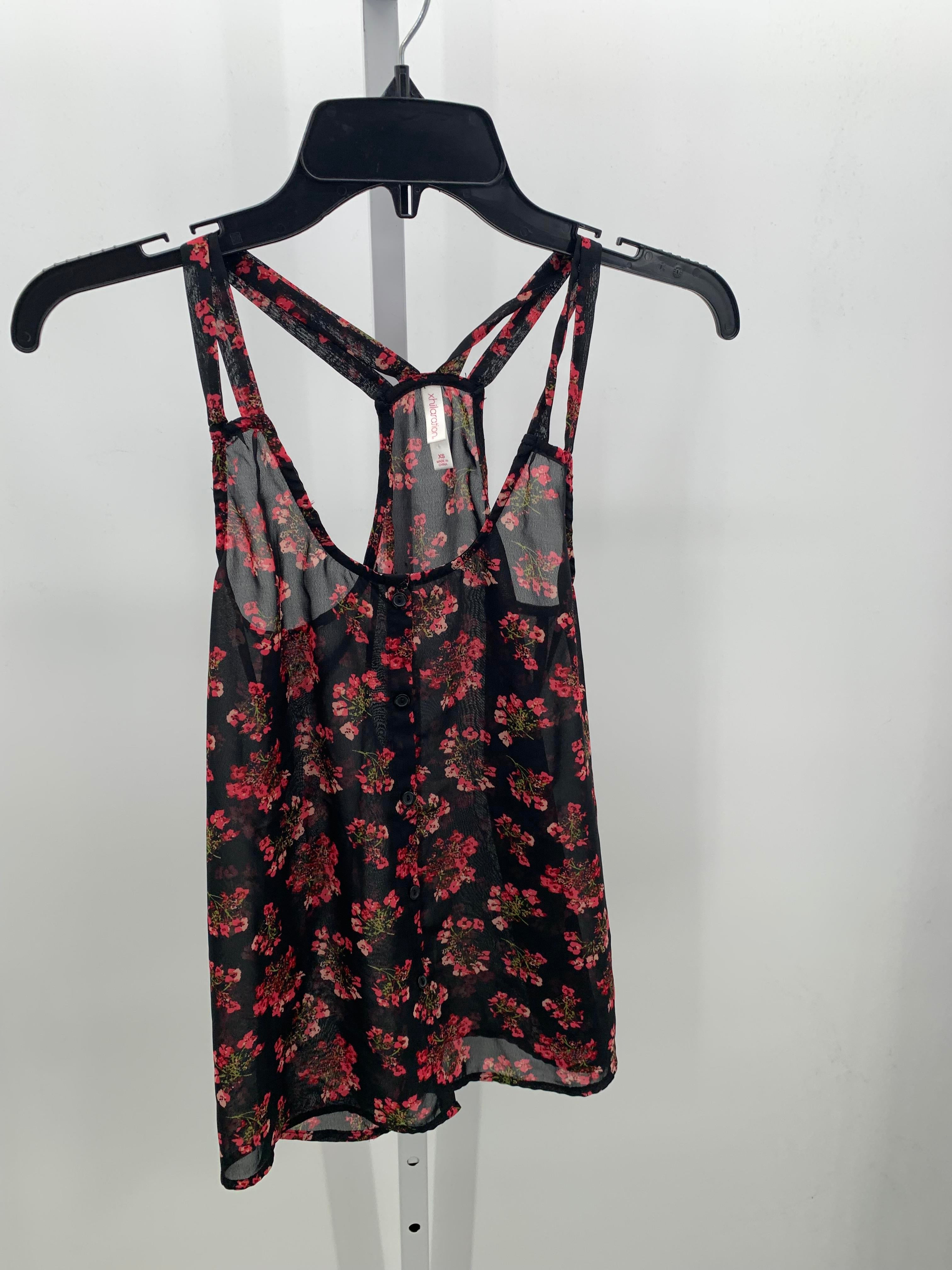 Xhilaration Size X Small Juniors Sleeveless Shirt