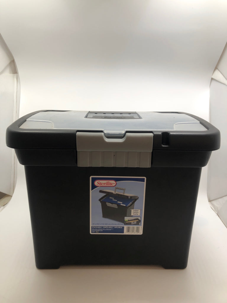 LETTER ORGANIZER W/TOP STORAGE  - STERILITE.