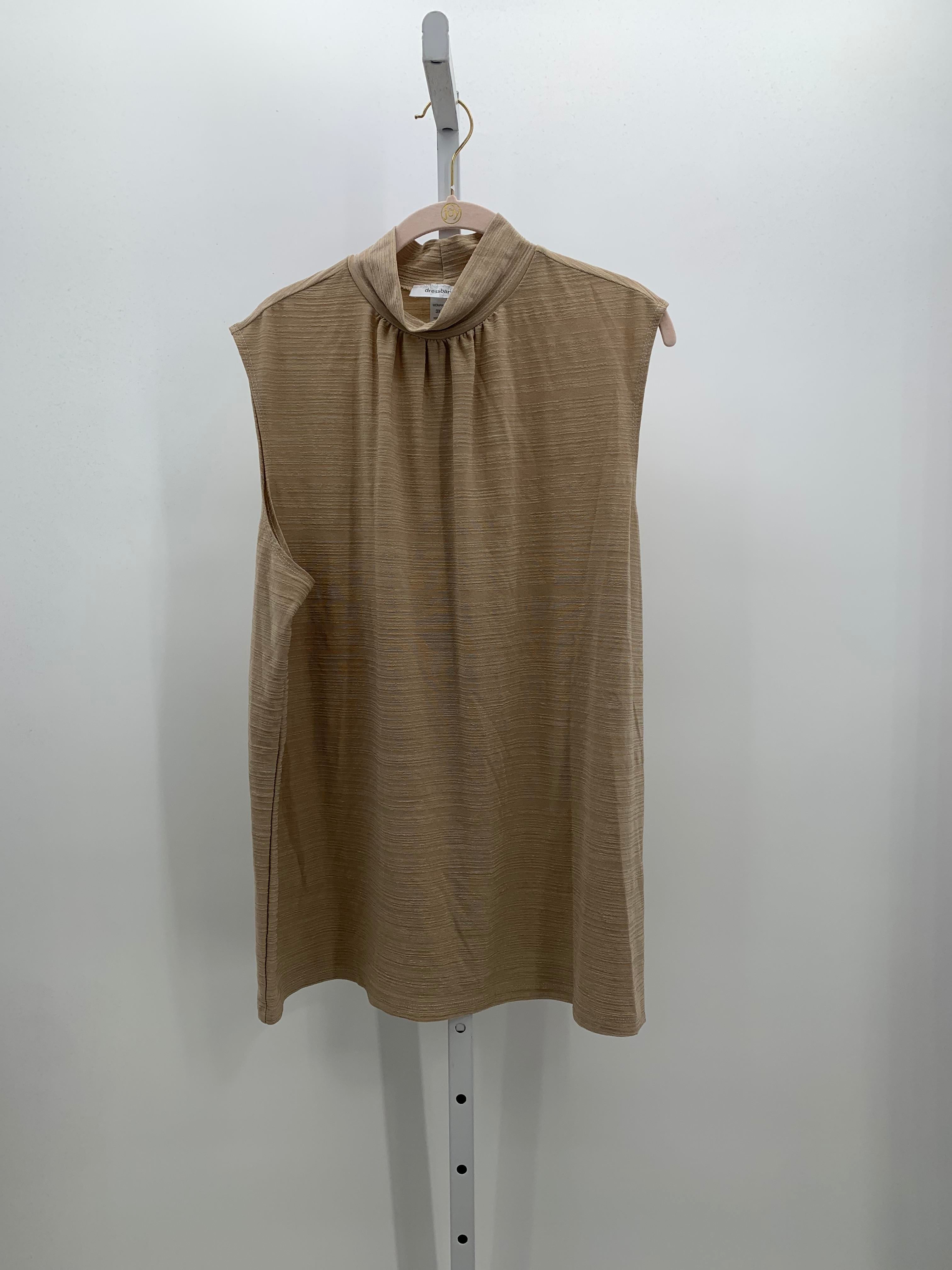 Dress Barn Size 3X Womens Sleeveless Shirt