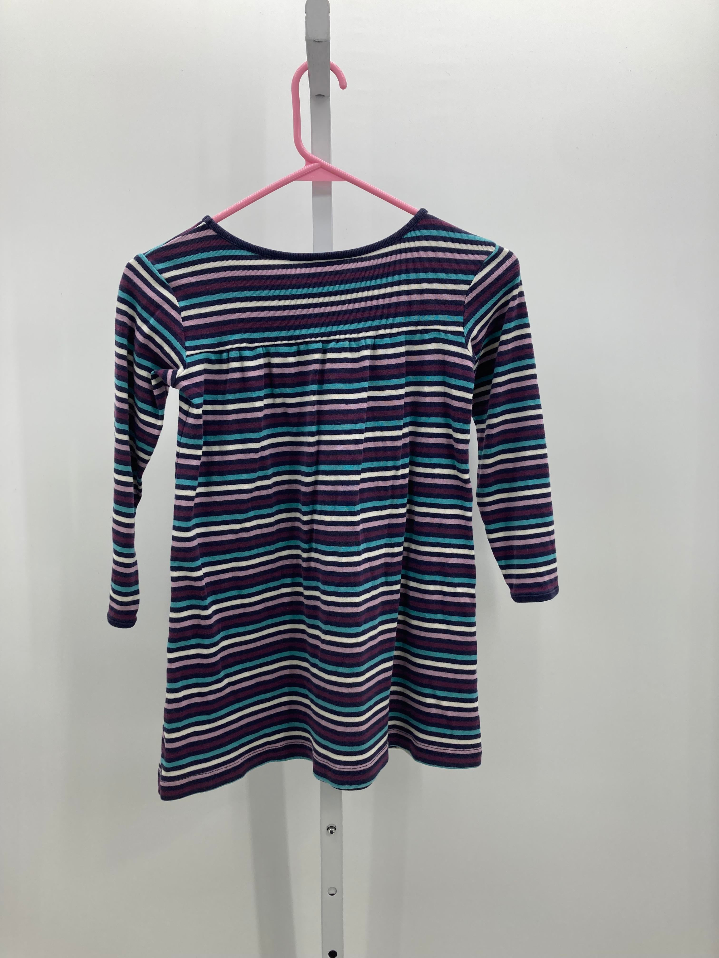 Hanna Anderson Size 6-7 Girls Long Sleeve Dress