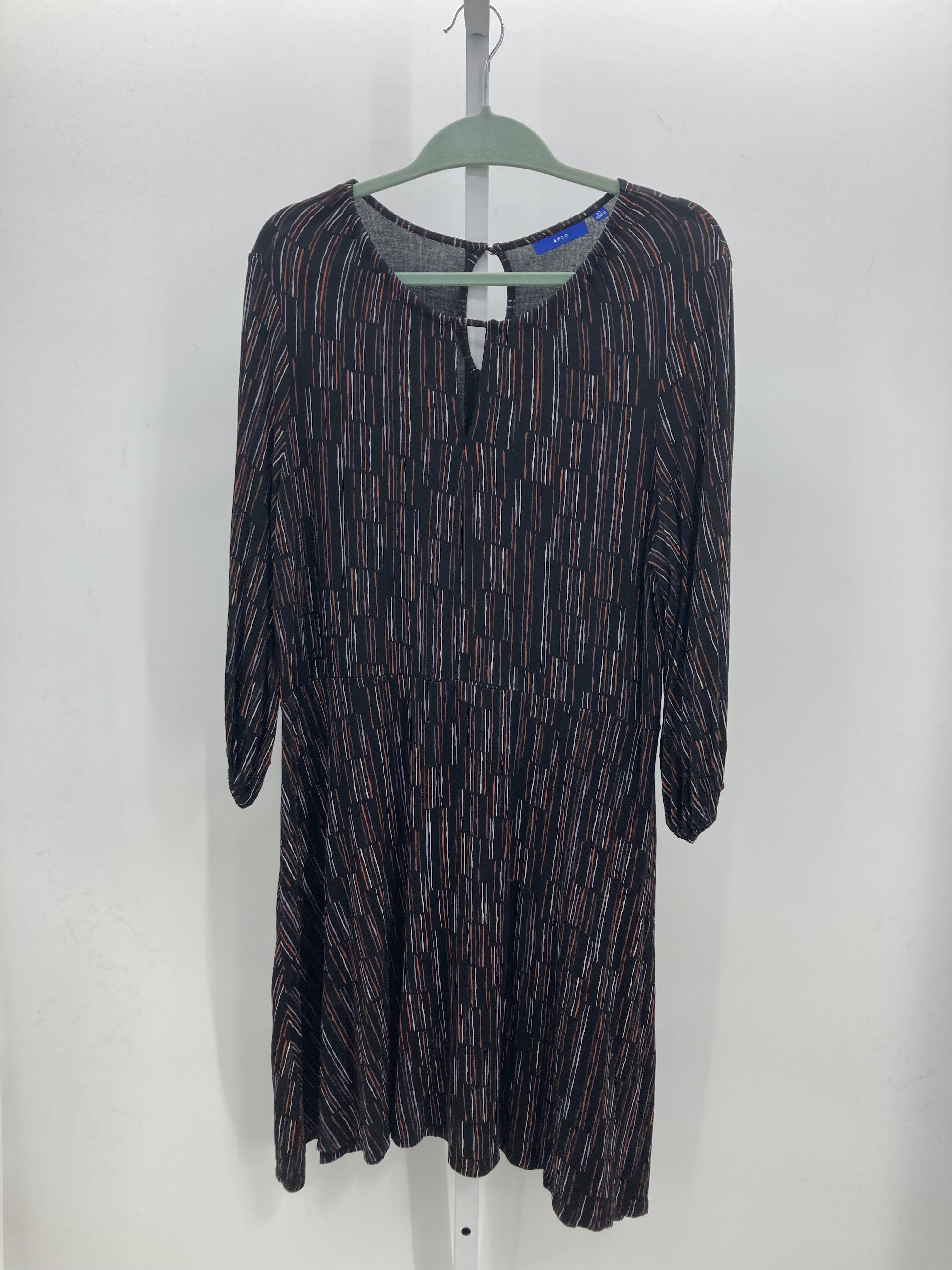 Apt. 9 Size Extra Large Misses 3/4 Sleeve Dress