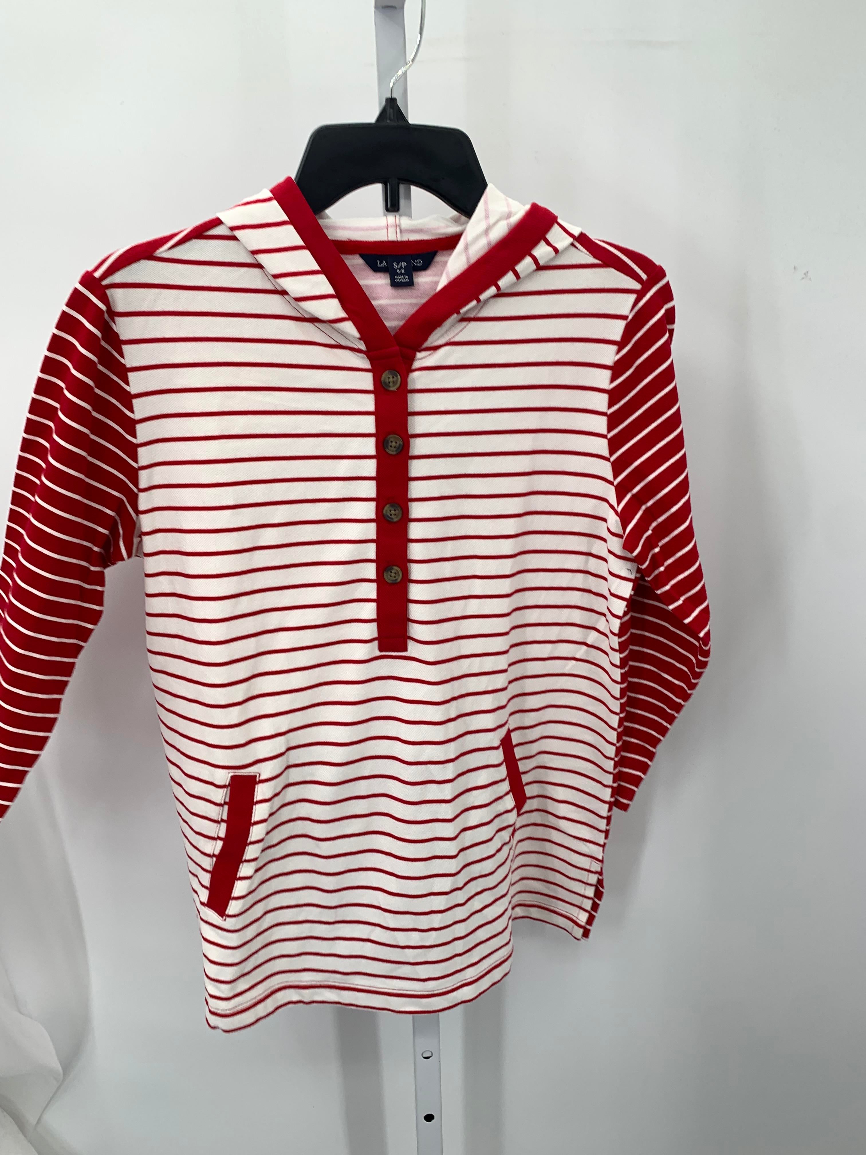 Lands End Size Small Misses 3/4 Sleeve Shirt