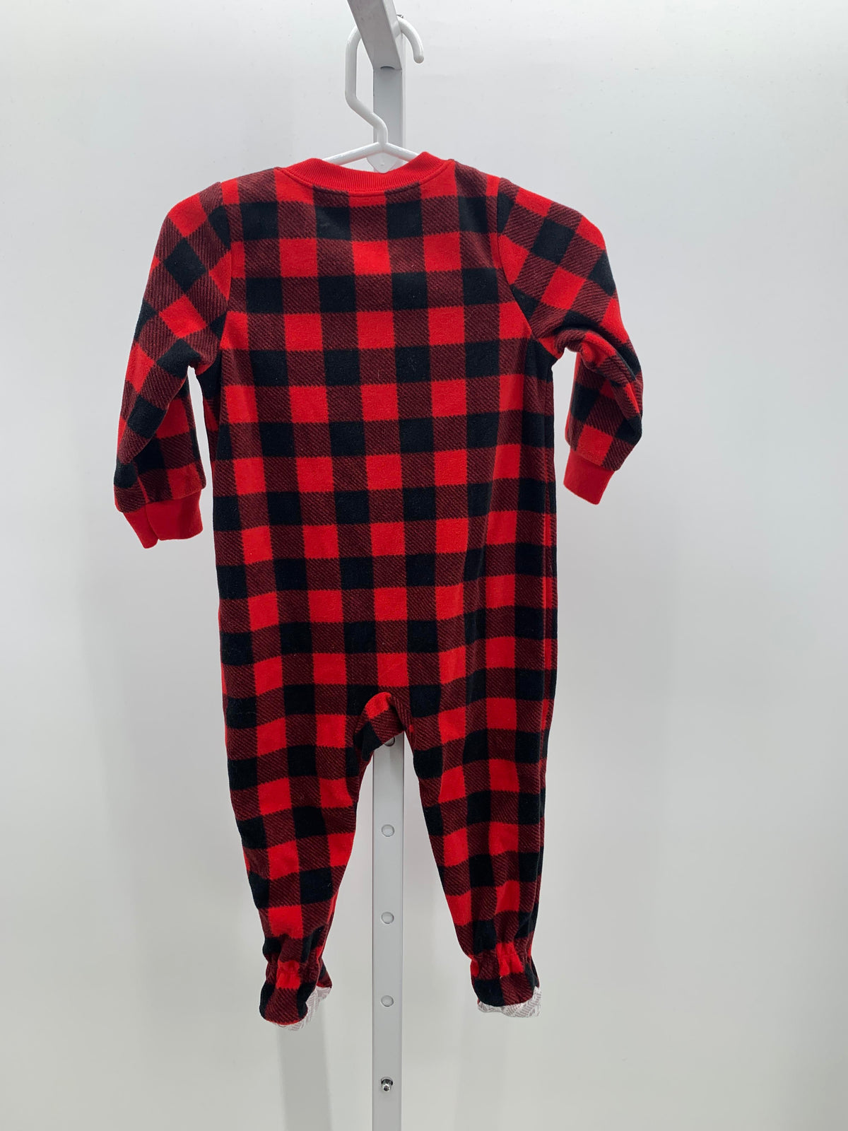 FLEECE PLAID MOOSE