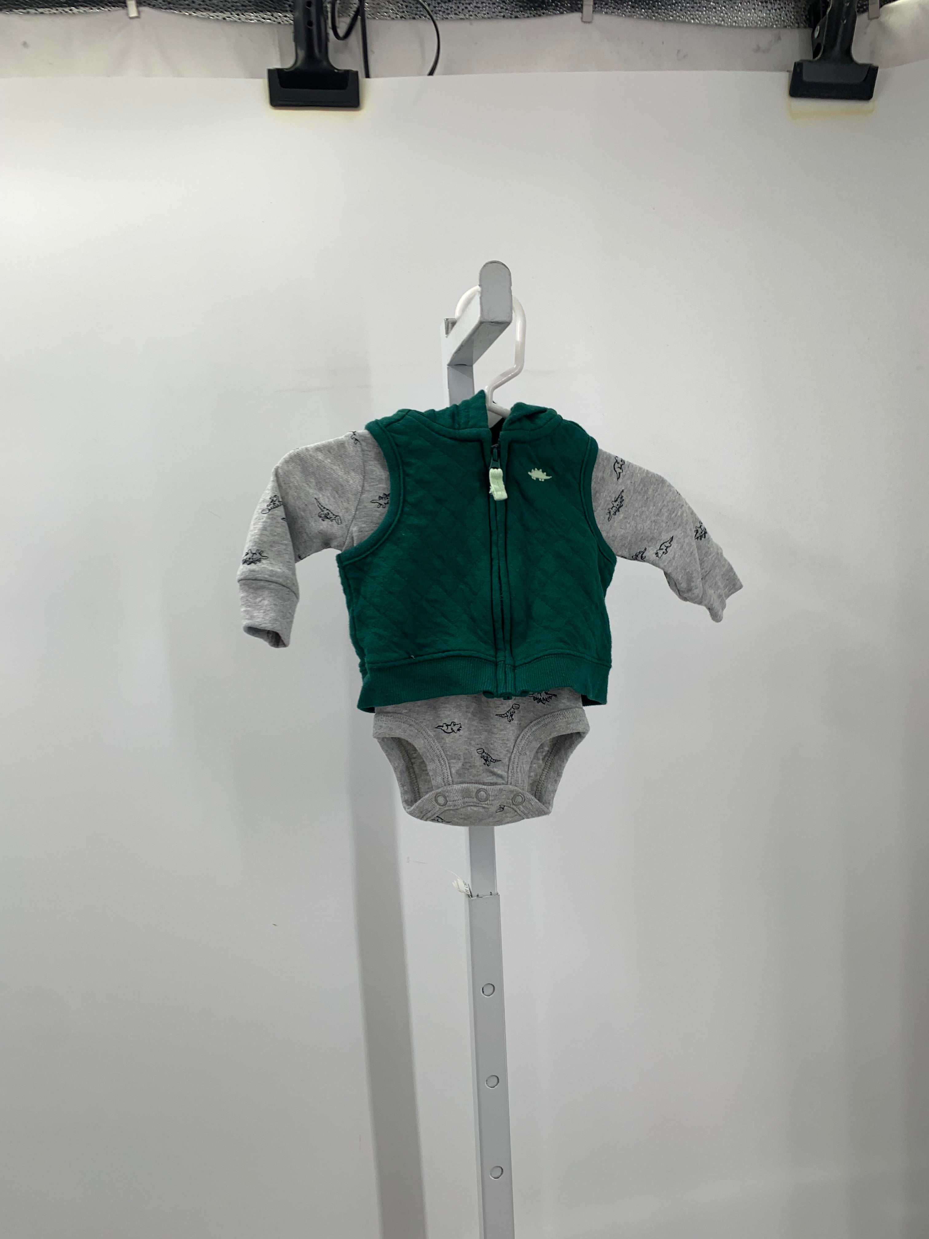 DINO VEST AND HOODED TEE