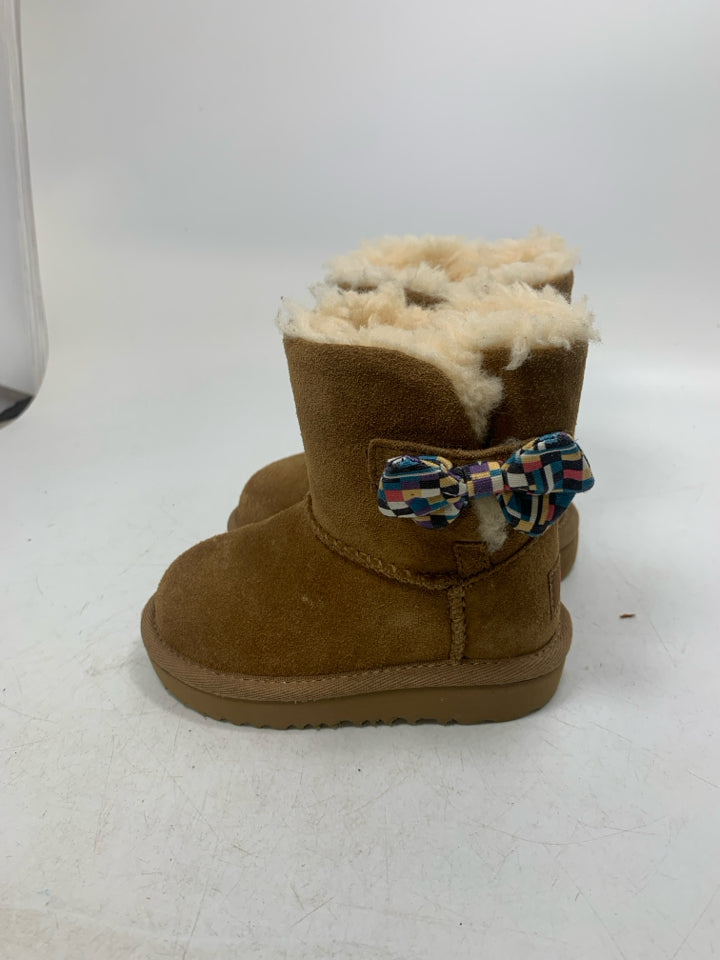 UGG Toddlers' Kenzie Checkered Bow Boots