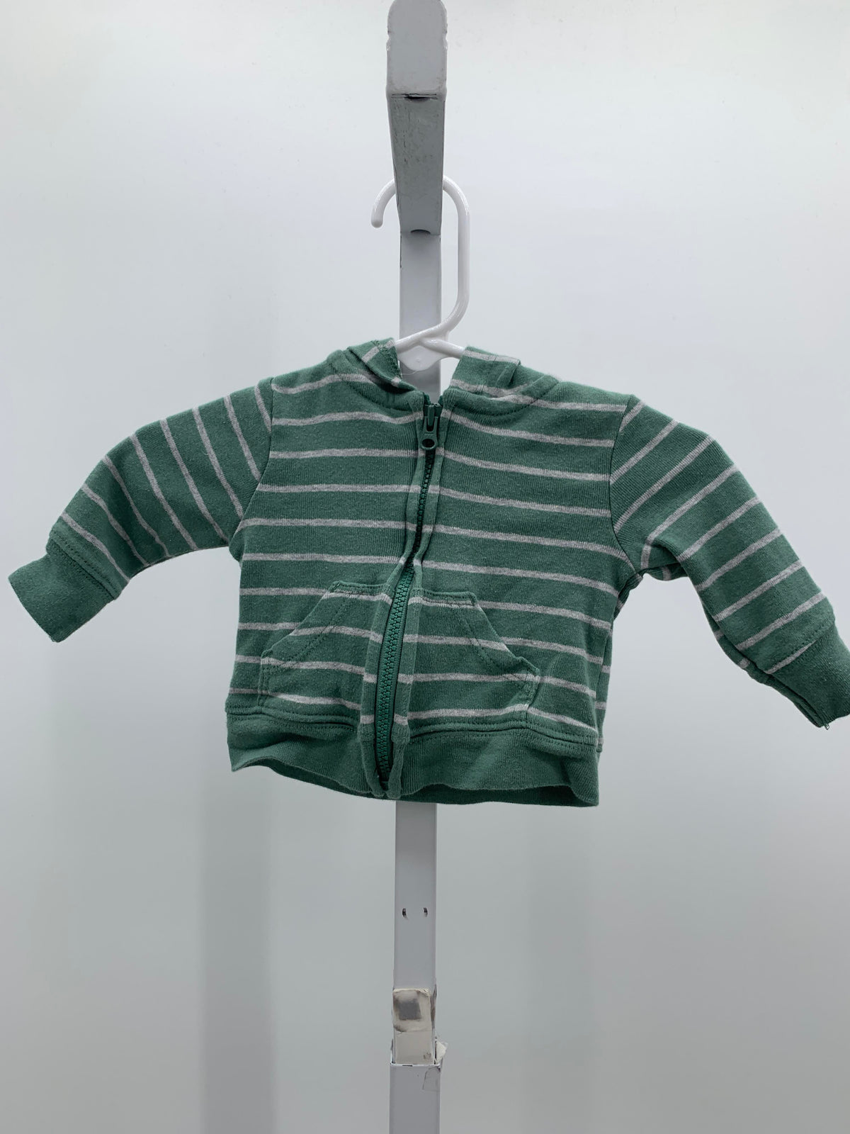 GREY STRIPES HOODED