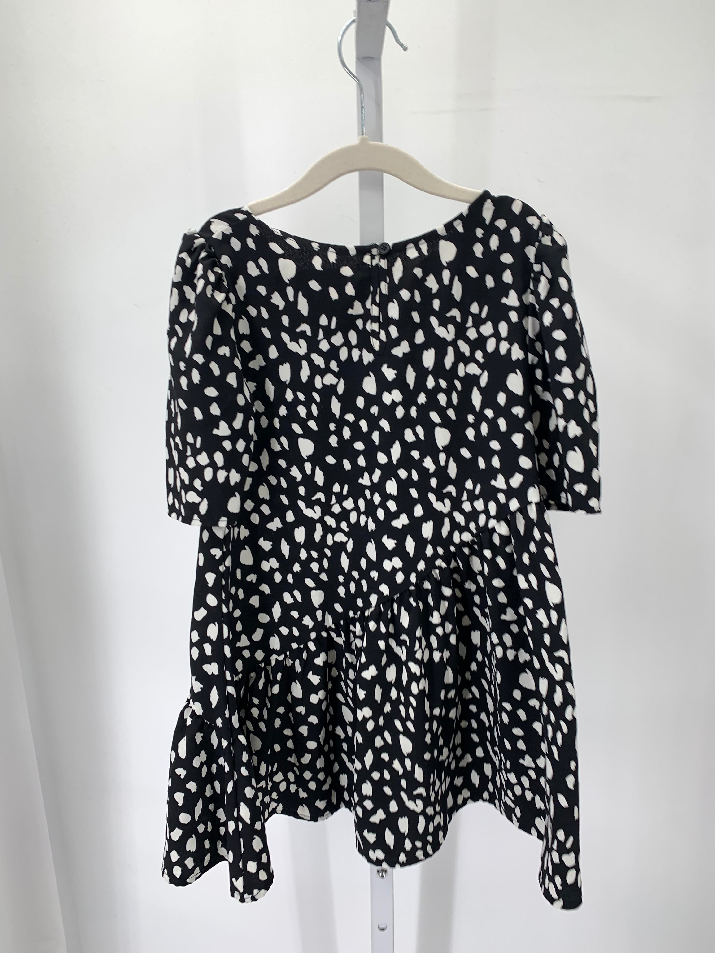 Wonder Nation Size 4-5 Girls Short Sleeve Dress