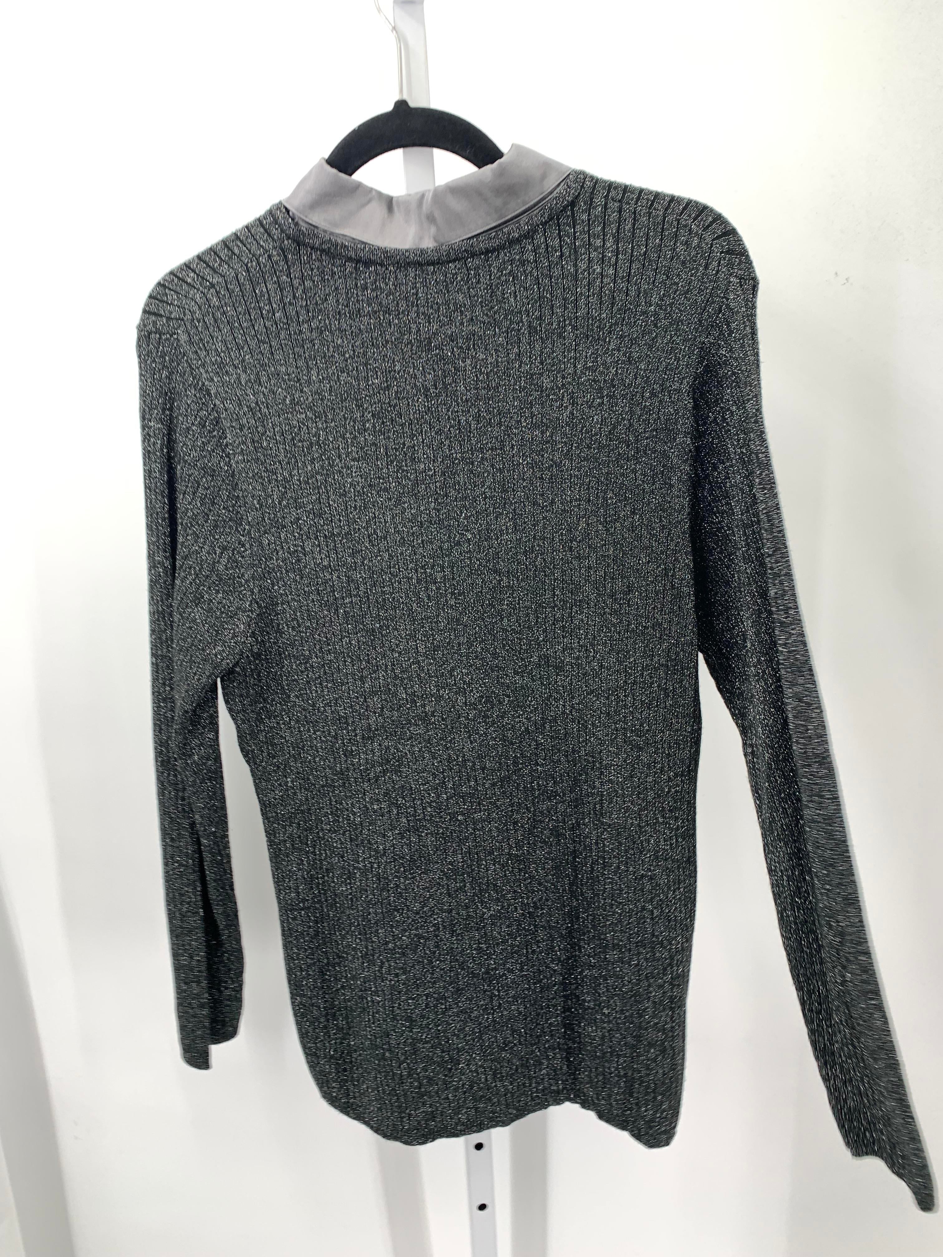 JM Collection Size 1X Womens Long Slv Sweater