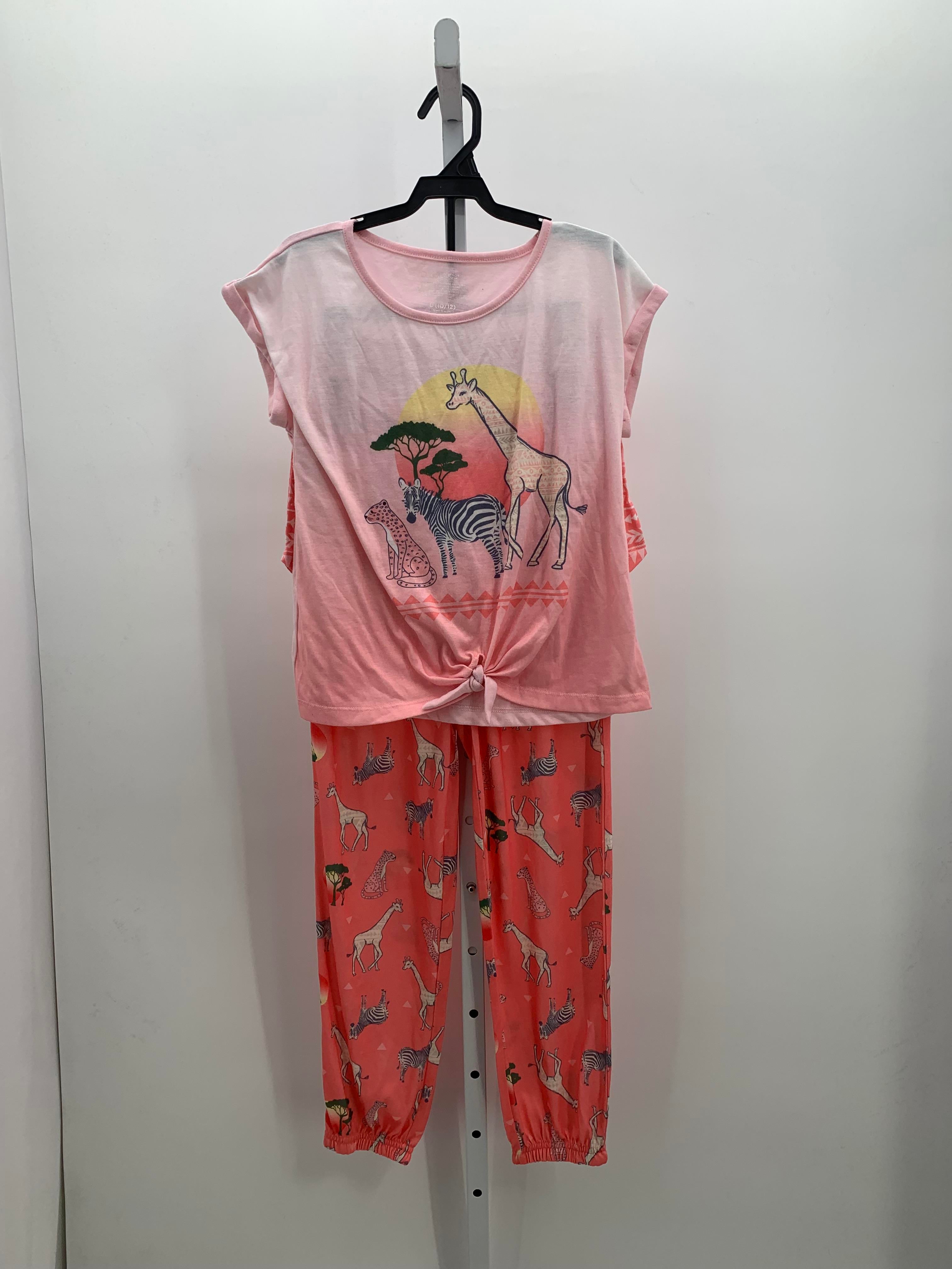 Cuddl Duds Size 10-12 Girls Pajamas