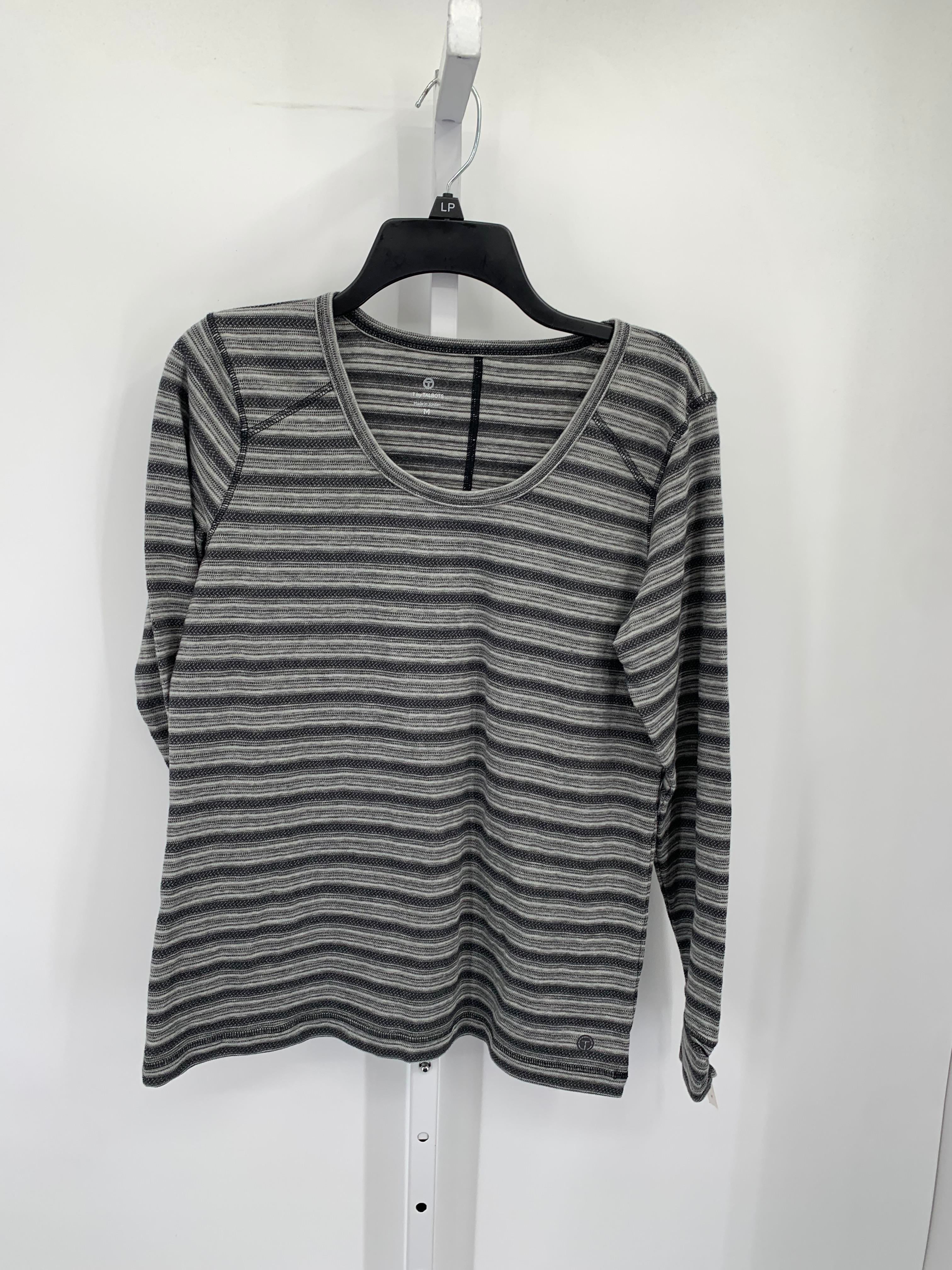 Talbots Size Medium Misses Long Sleeve Shirt