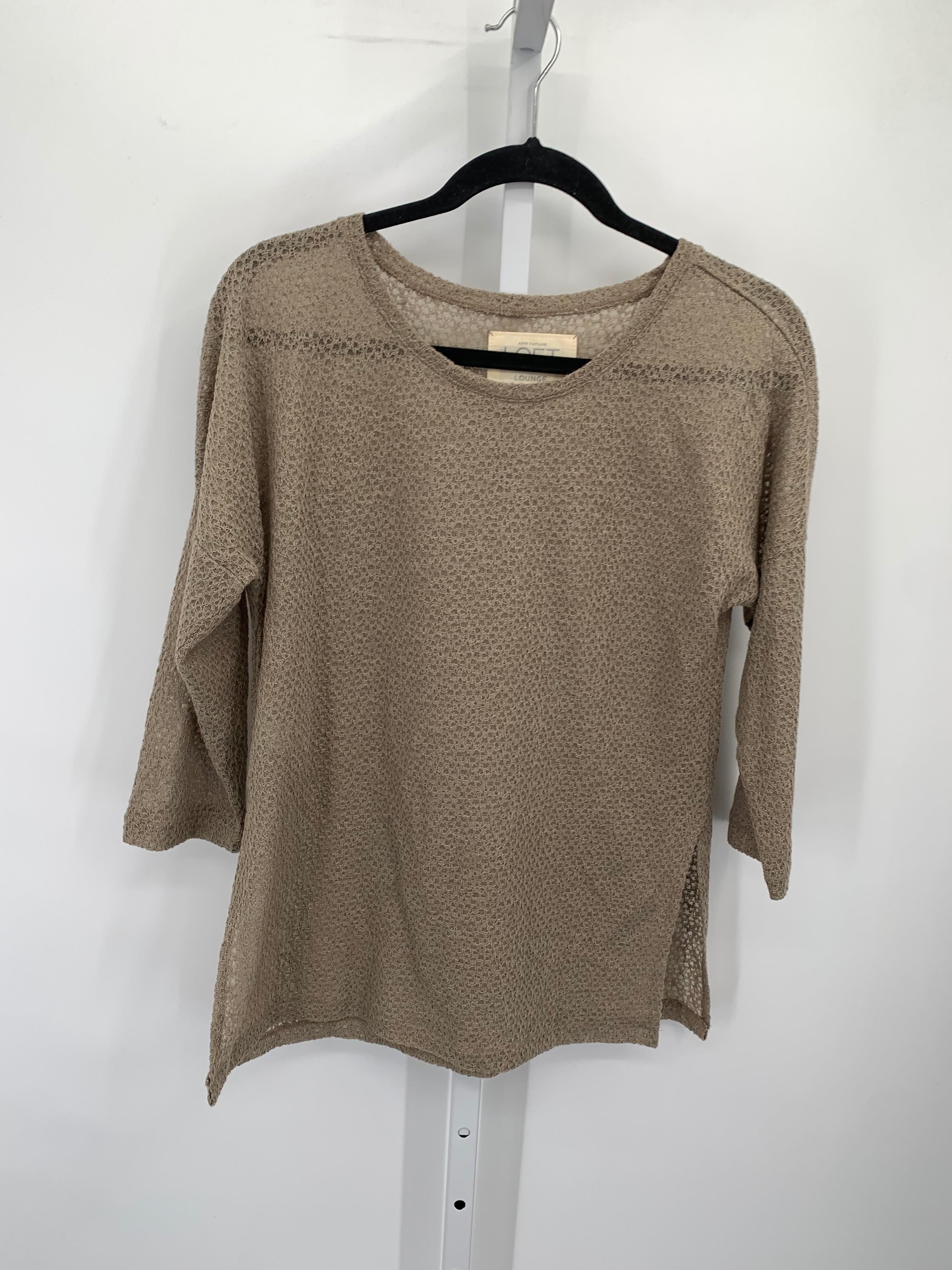 Loft Size Small Misses 3/4 Sleeve Shirt