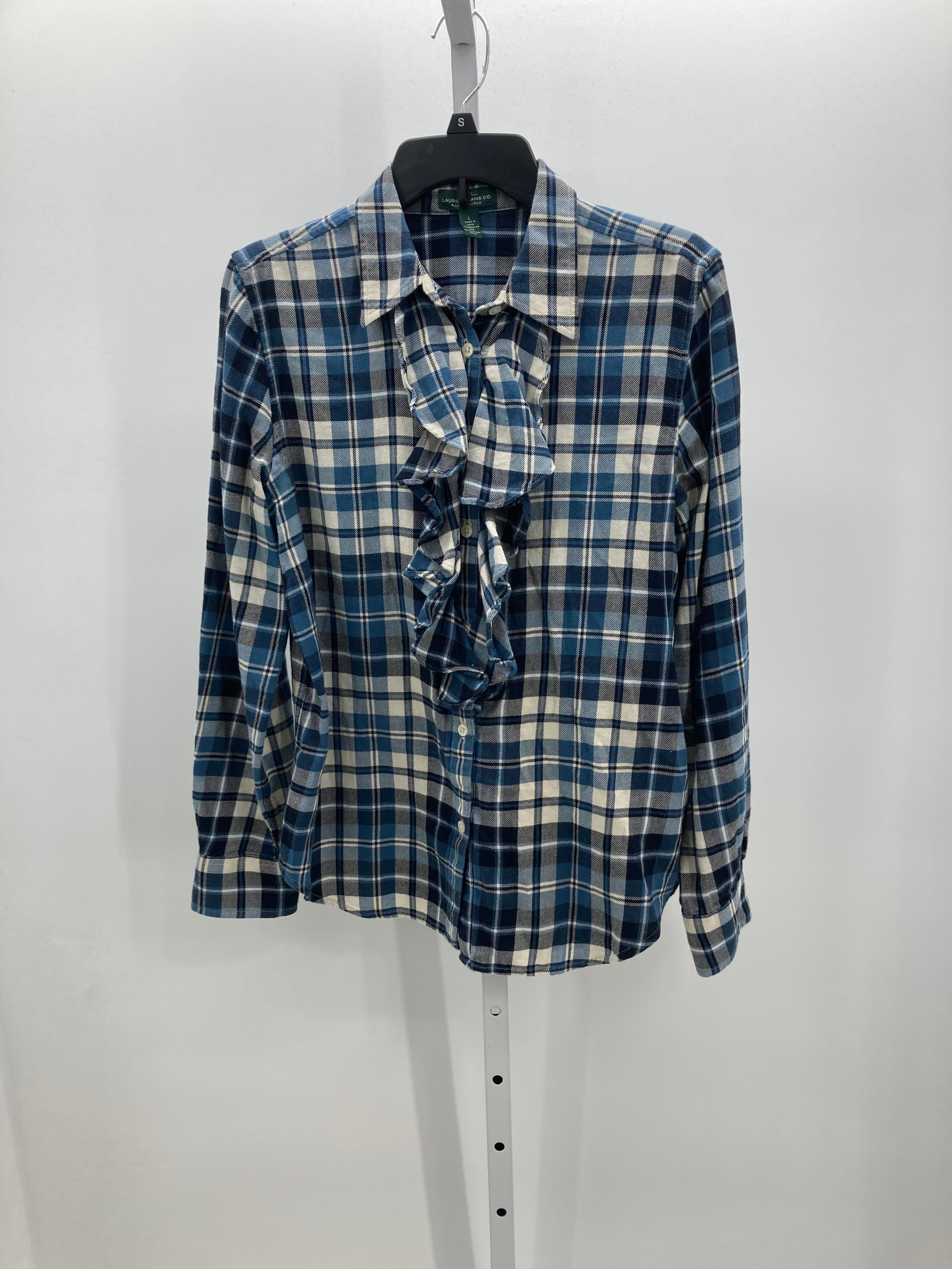 Ralph Lauren Size Large Misses Long Sleeve Shirt