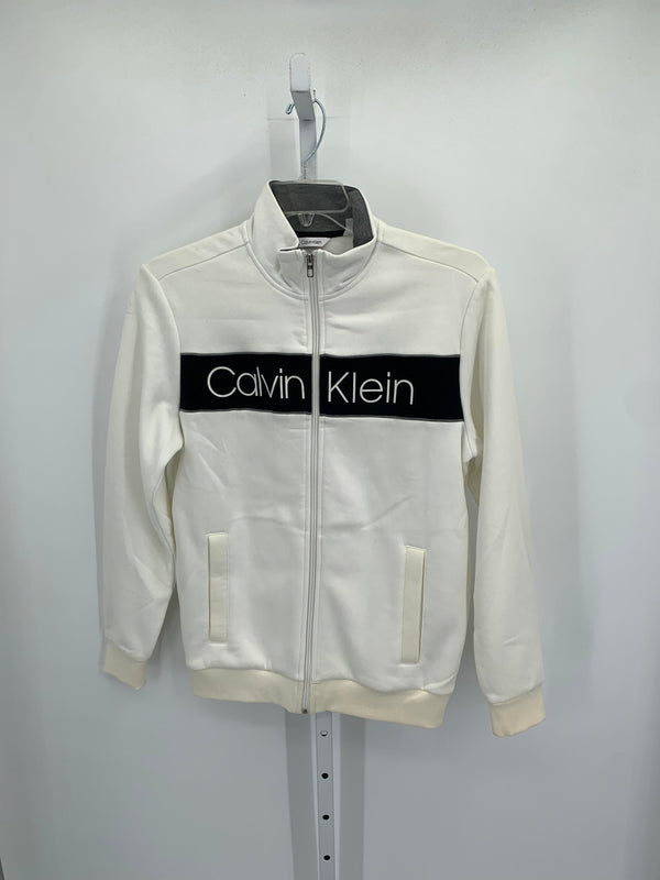 Calvin Klein Size Small Misses Sweat Jacket