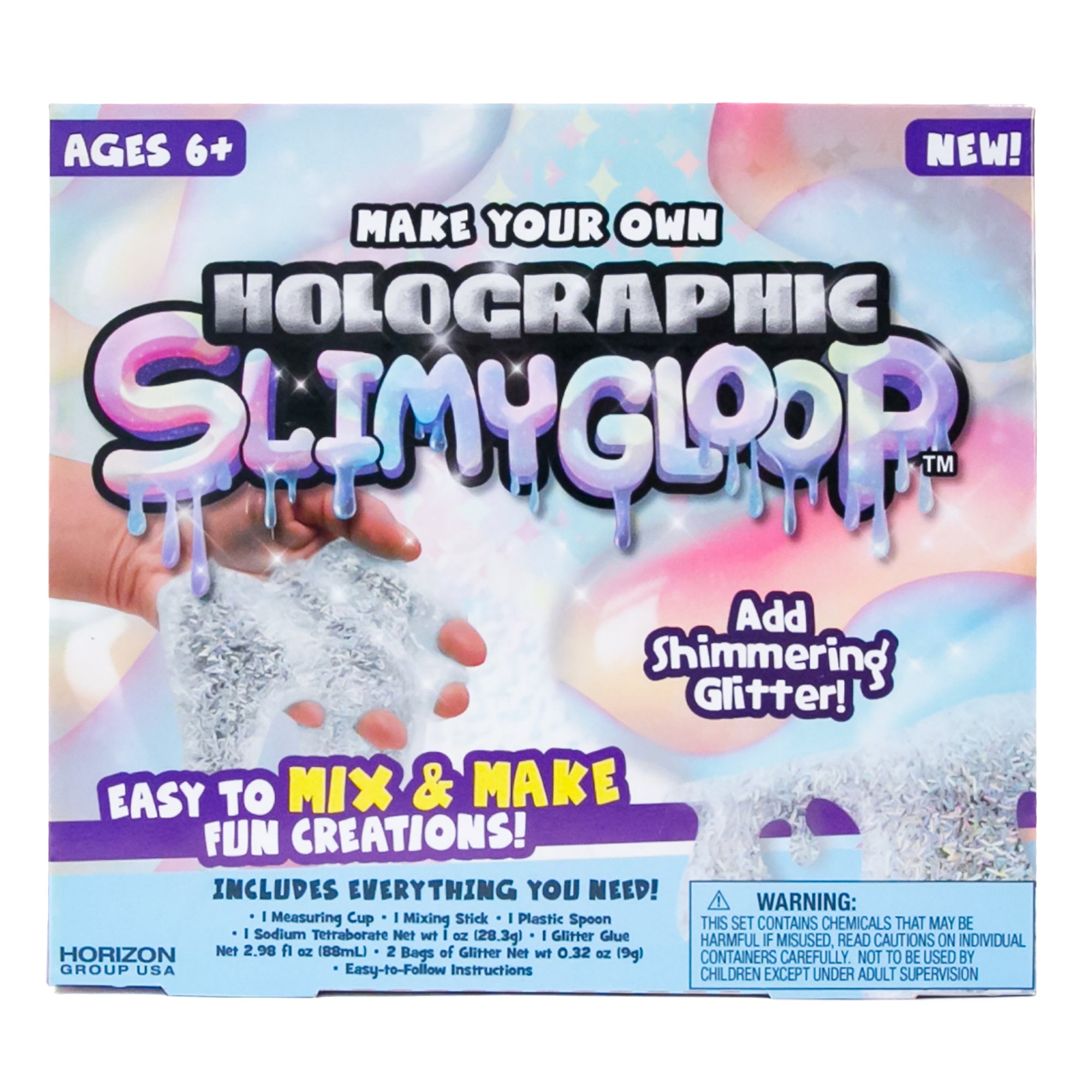 SlimyGloop Holographic Slime Kit  1 Each -