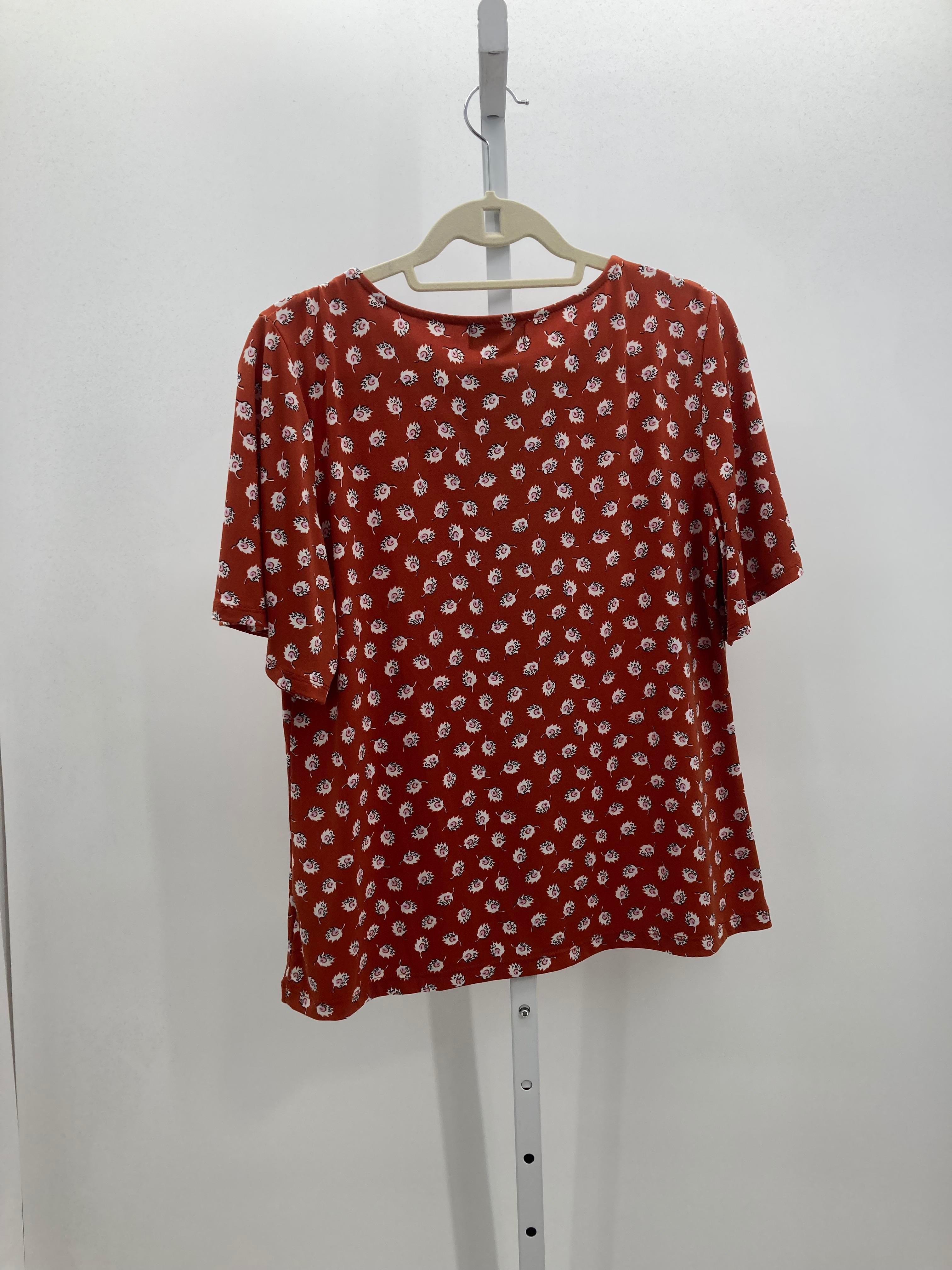Liz Claiborne Size Medium Misses Short Sleeve Shirt