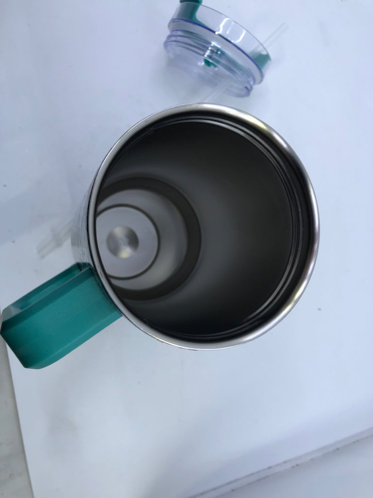 NAVY BLUE FLORAL NEW TUMBLER.