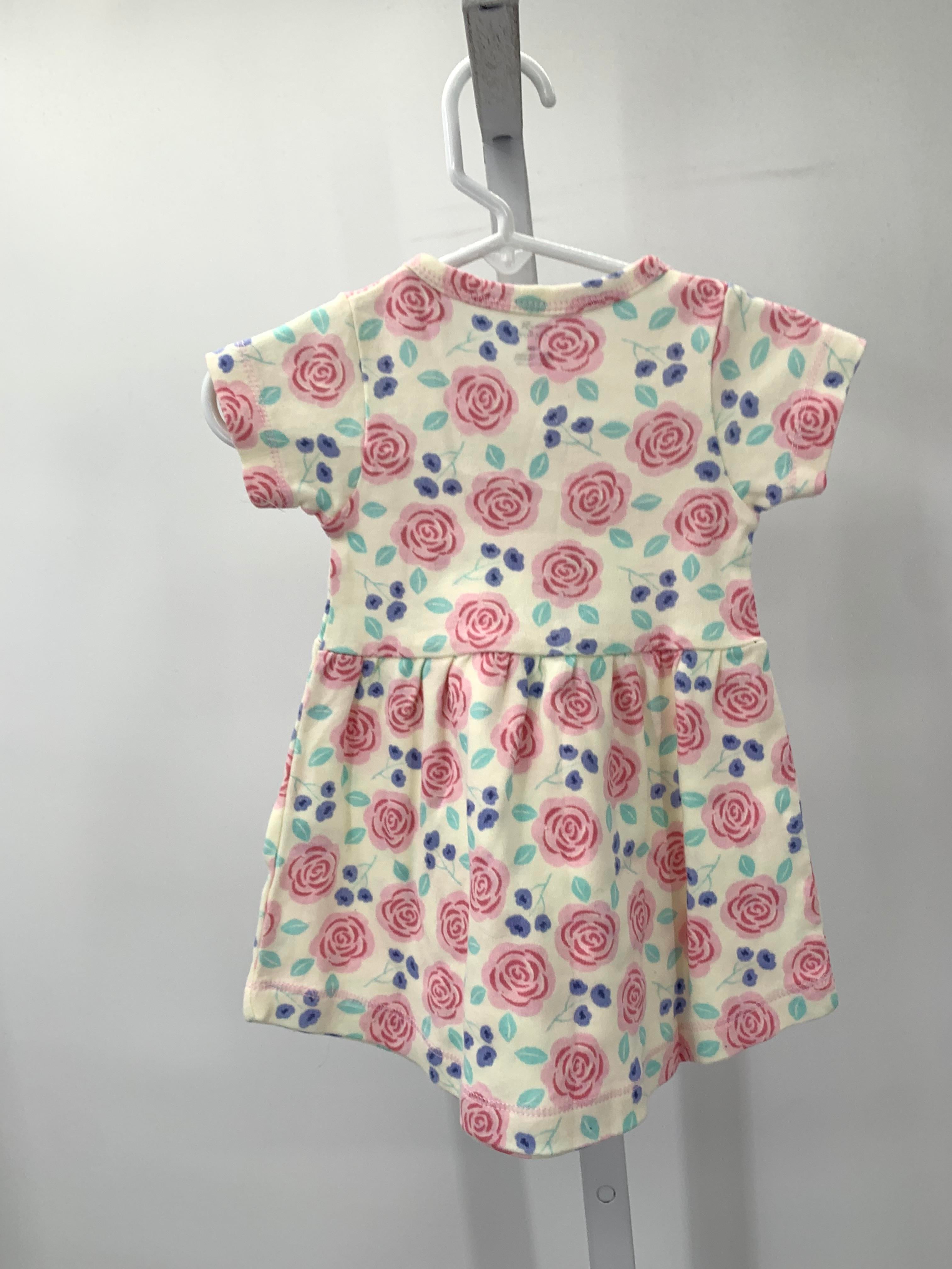 Size 3-6 Months Girls Short Sleeve Dress