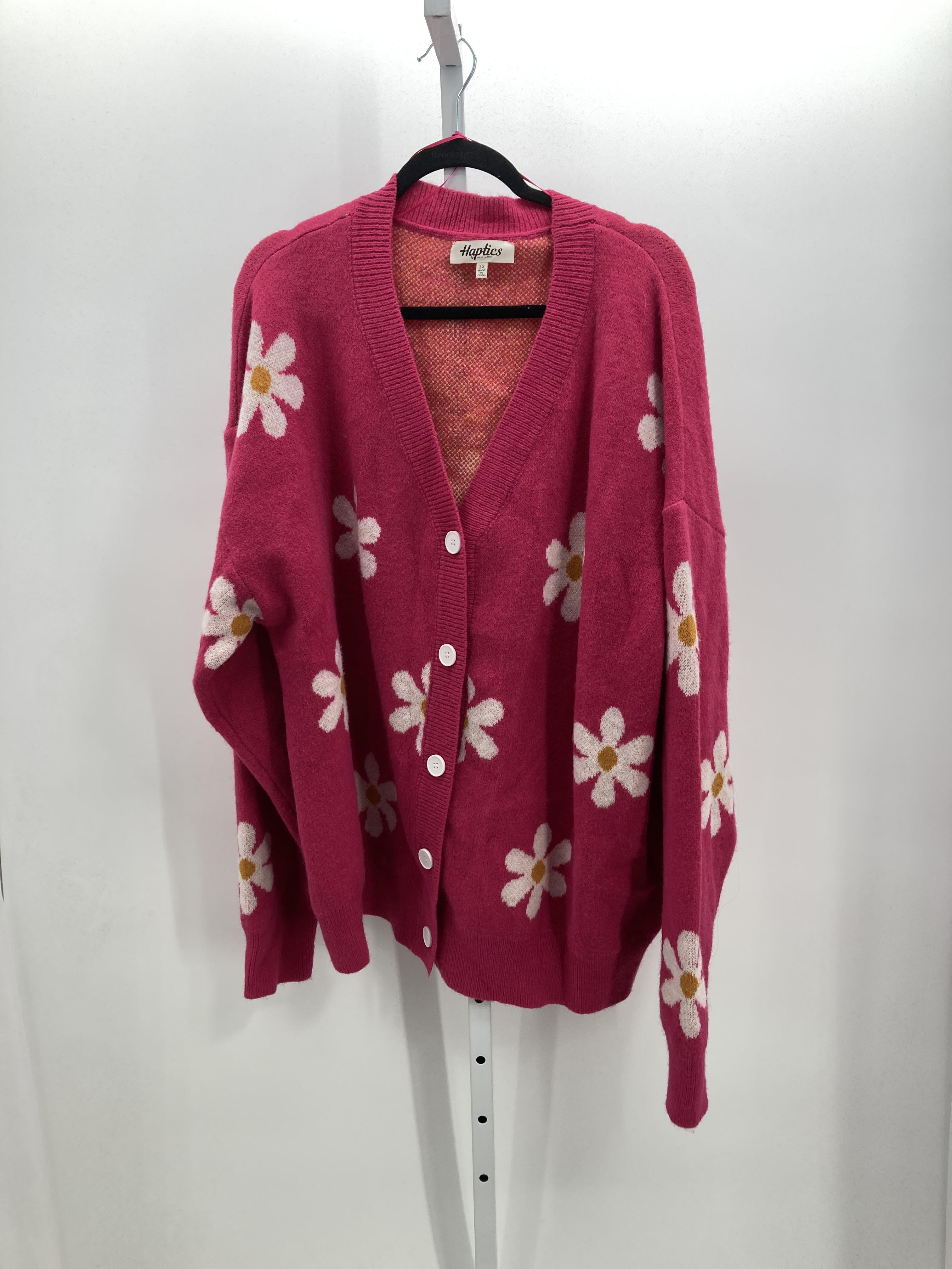 Size 3X Womens Long Slv Sweater