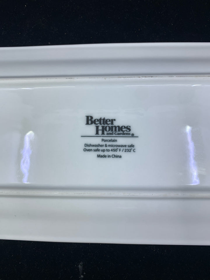 BETTER HOMES RECTANGLE SERVING TRAY.