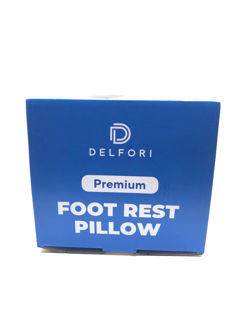 NIB FOOT REST PILLOW.